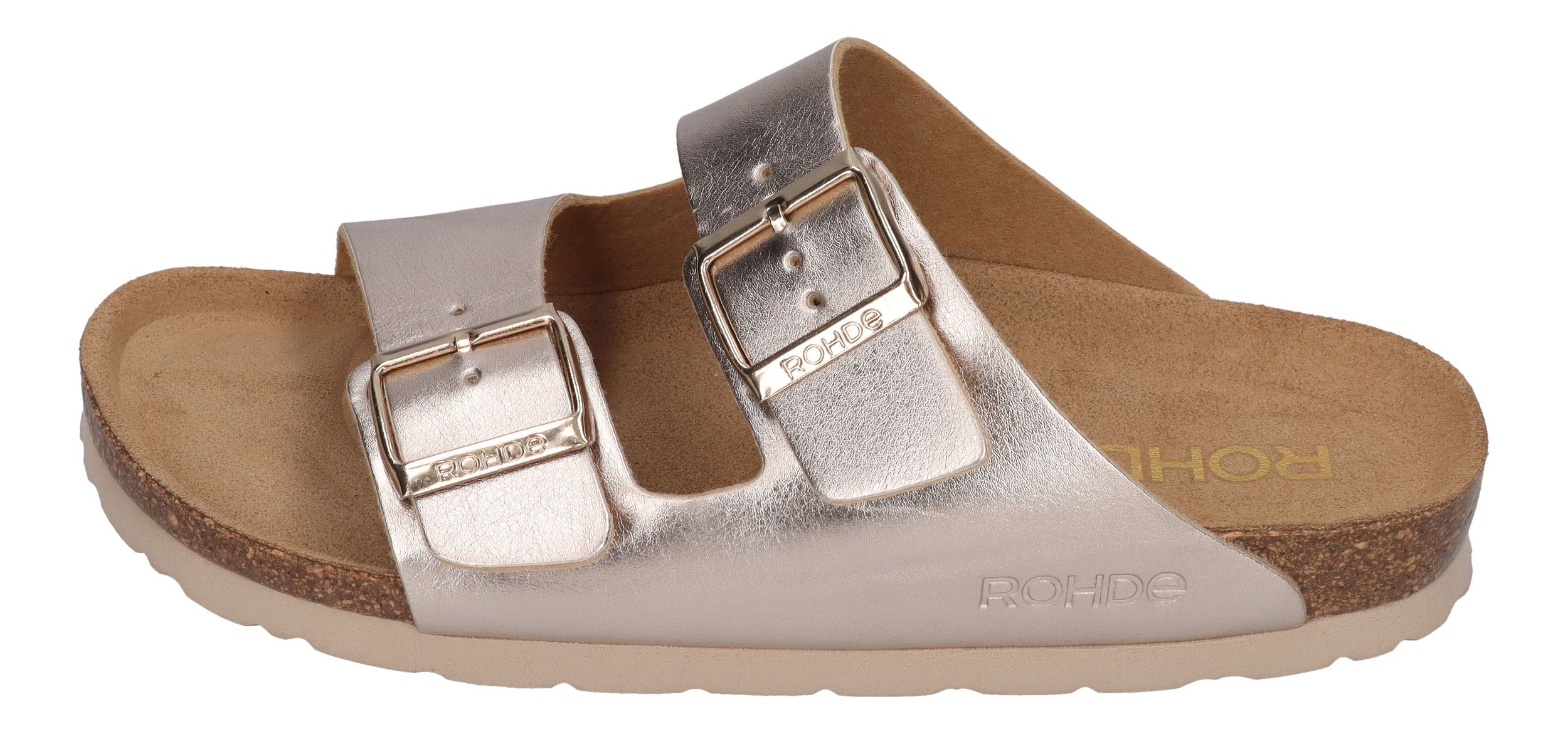 ROHDE Damenschuhe - Pantoletten ALBA 5623 - gold