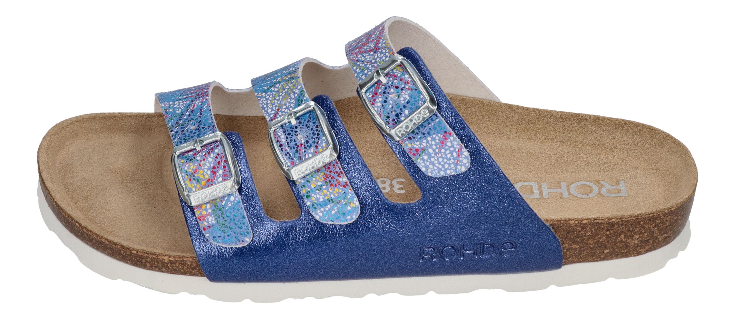 ROHDE Damenschuhe - Pantoletten ALBA 5625 - jeans