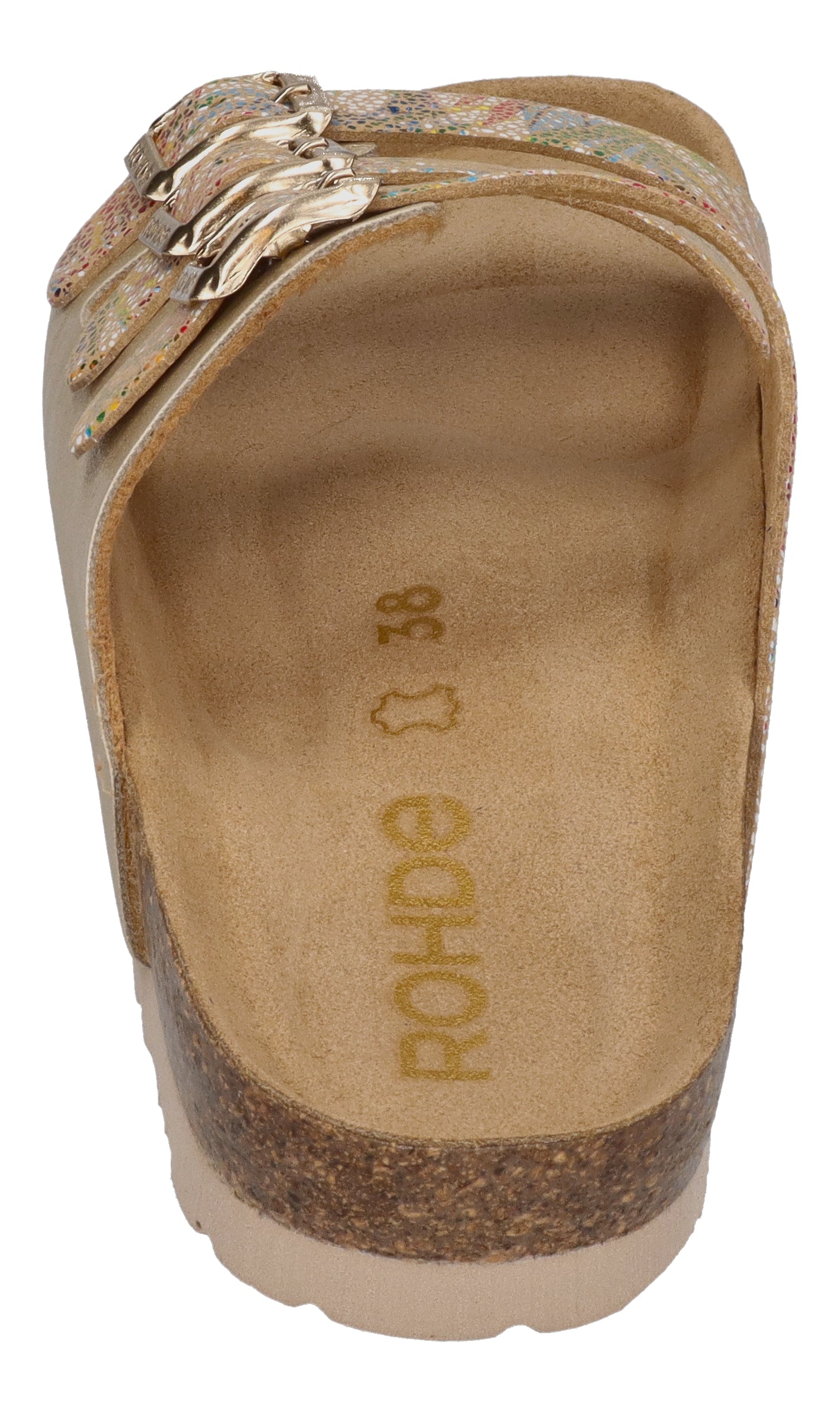 ROHDE Damenschuhe - Pantoletten ALBA 5625 - natur