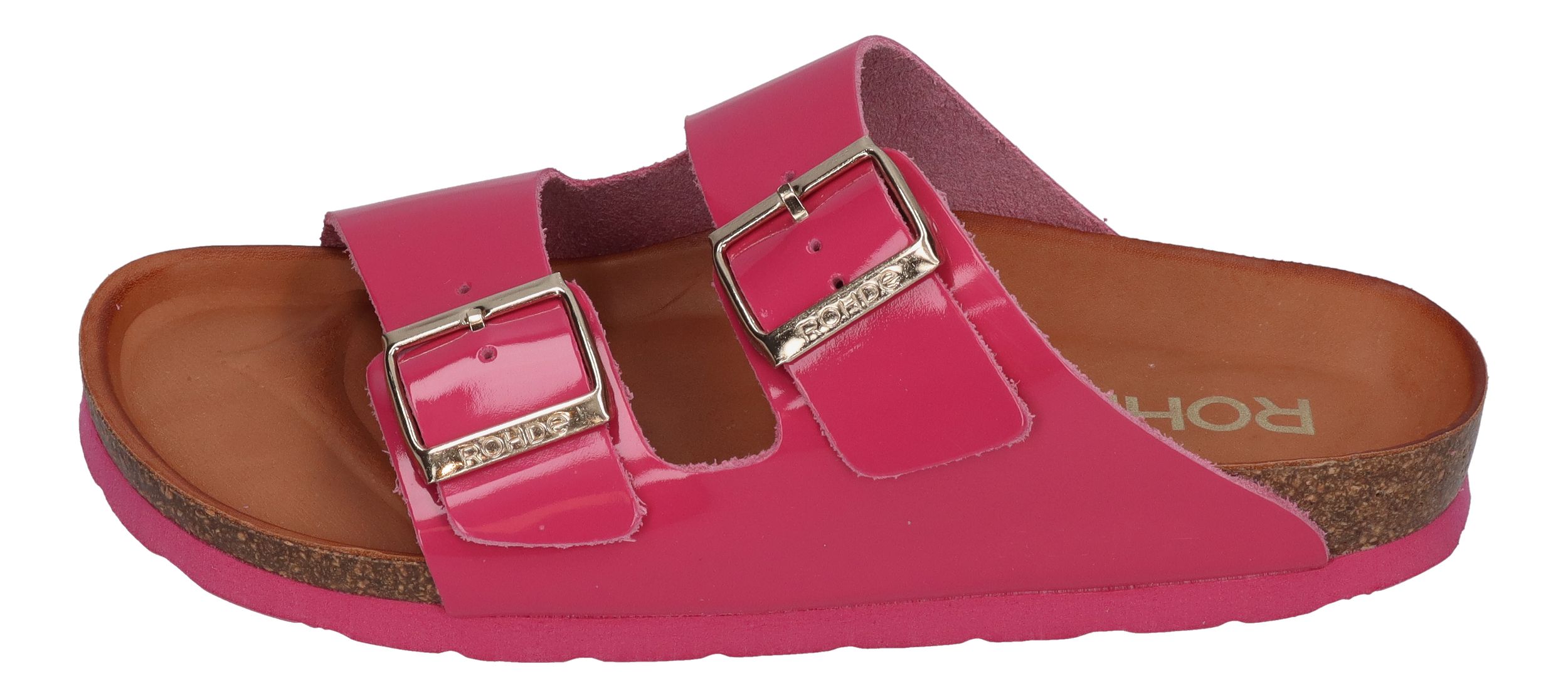 ROHDE Damenschuhe - Pantoletten ALBA 5636 Pink Lack