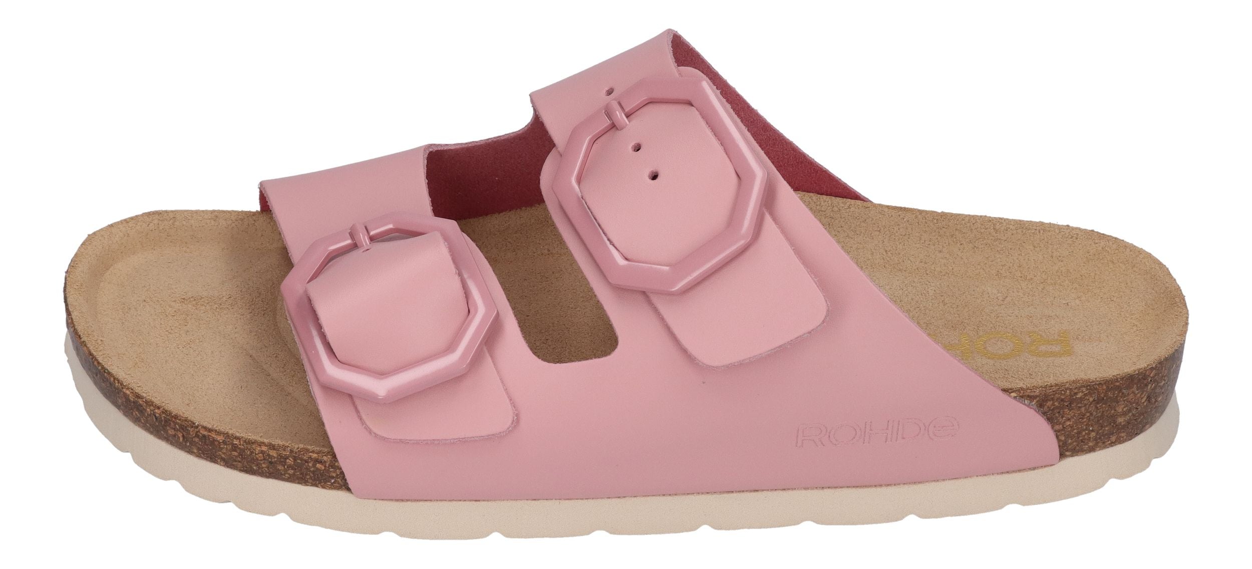 ROHDE Damenschuhe - Pantoletten ALBA - 5640 altrosa