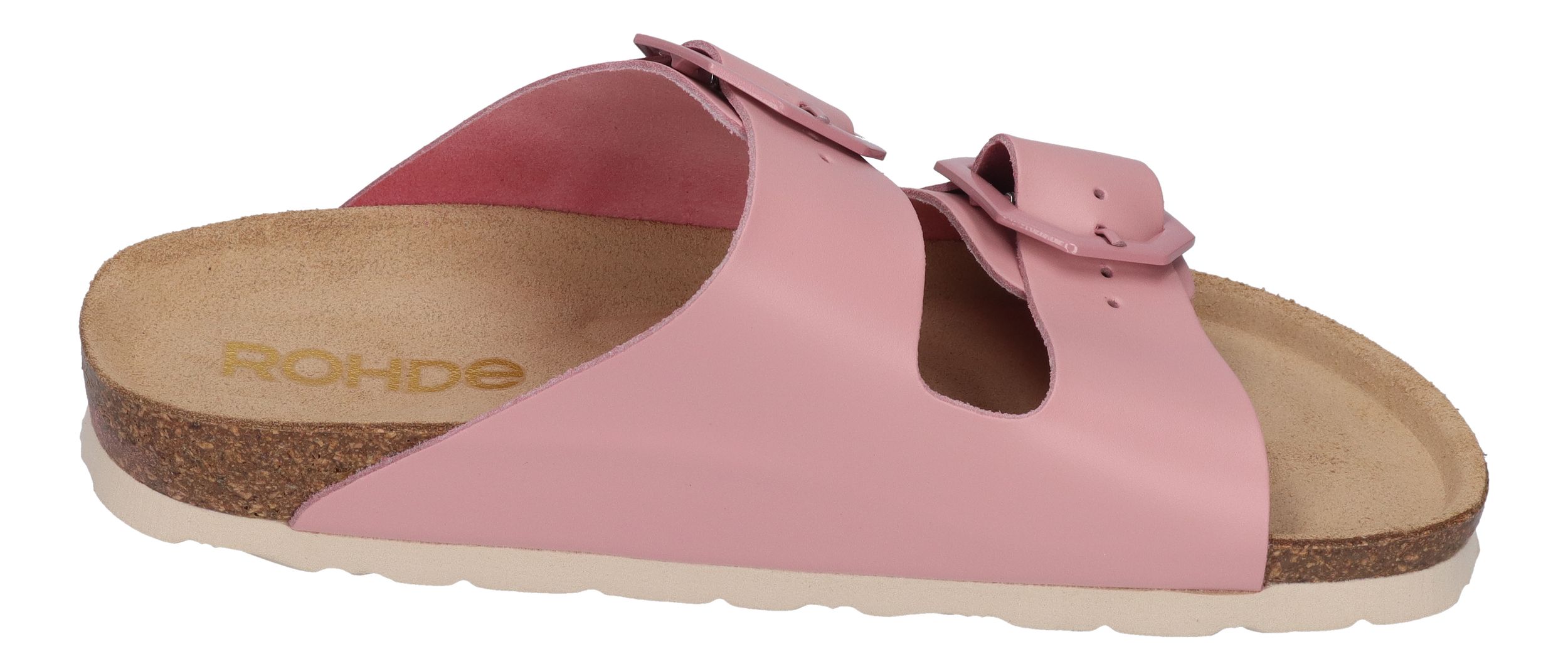 ROHDE Damenschuhe - Pantoletten ALBA - 5640 altrosa