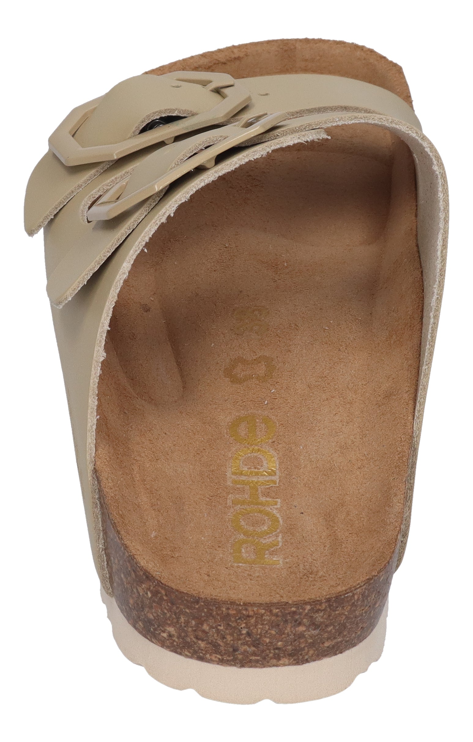 ROHDE Damenschuhe - Pantoletten ALBA - 5640 leinen