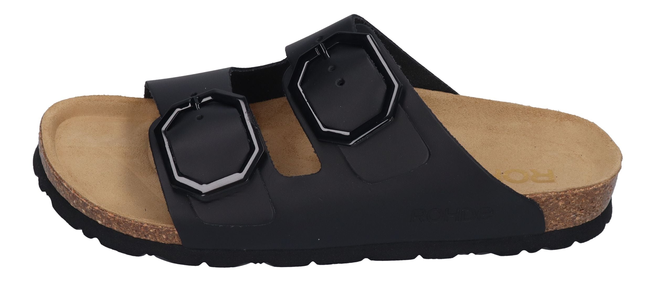 ROHDE Damenschuhe - Pantoletten ALBA - 5640 schwarz