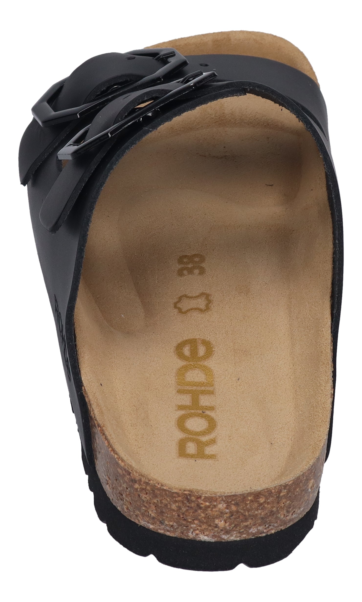 ROHDE Damenschuhe - Pantoletten ALBA - 5640 schwarz