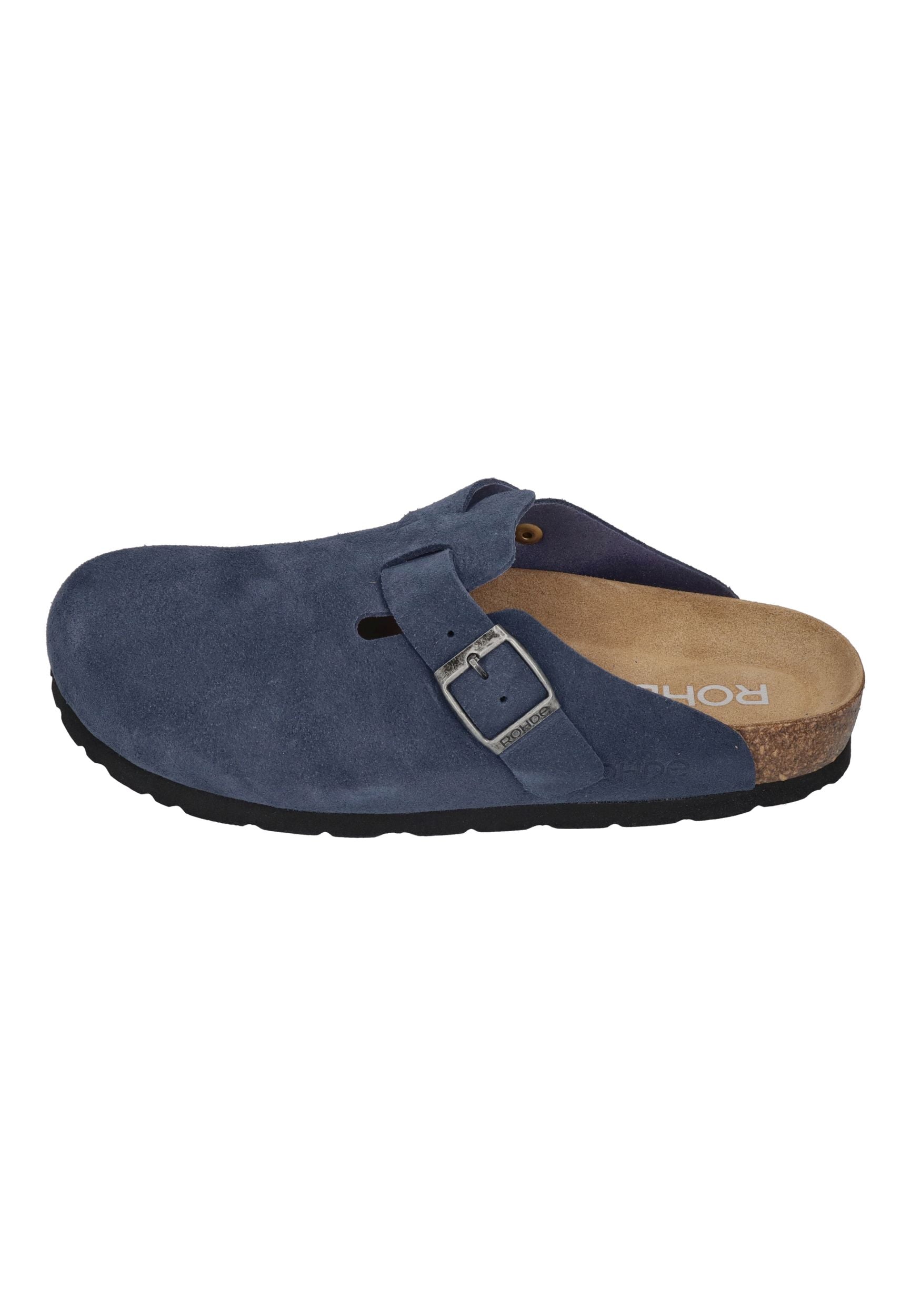 ROHDE Damenschuhe - Pantoletten ALBA 6071-50 blau.