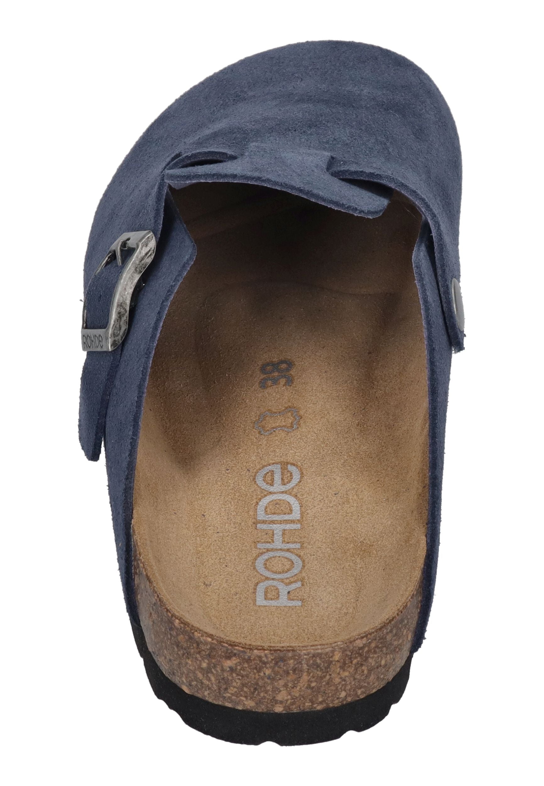 ROHDE Damenschuhe - Pantoletten ALBA 6071-50 blau.