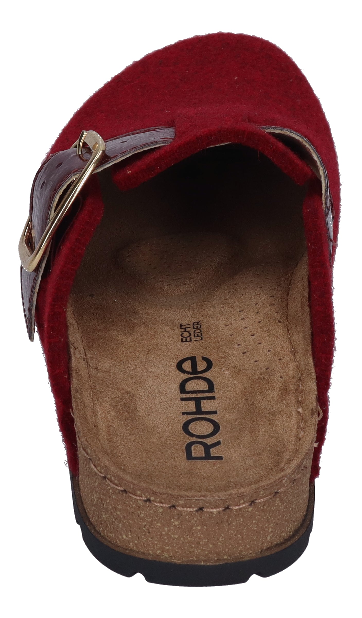 ROHDE Damenschuhe - Pantoletten D SOAVE 6012-48 weinrot