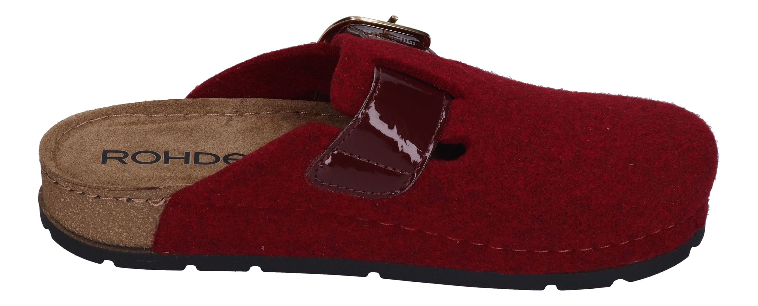 ROHDE Damenschuhe - Pantoletten D SOAVE 6012-48 weinrot