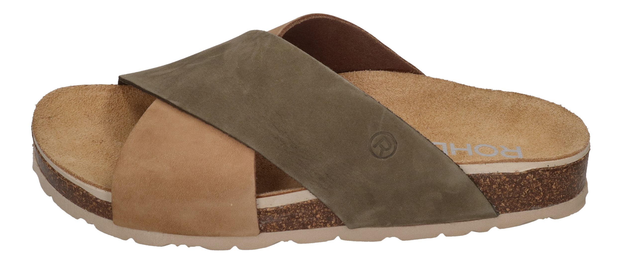 ROHDE Damenschuhe - Pantoletten ELBA 1713-61 - olive