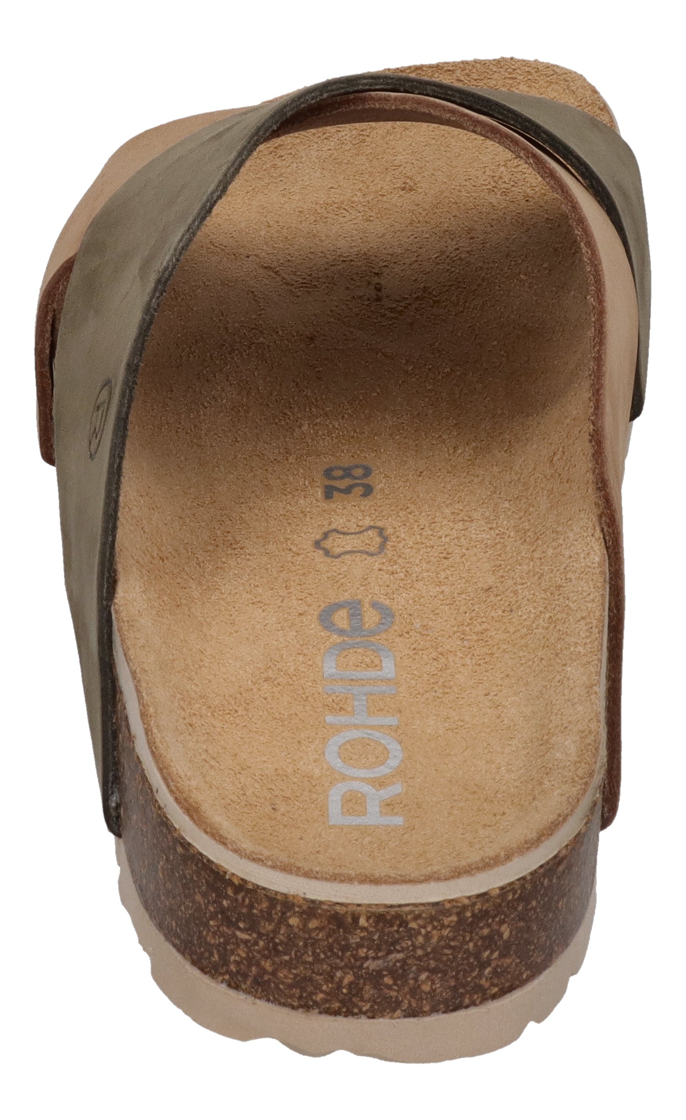 ROHDE Damenschuhe - Pantoletten ELBA 1713-61 - olive