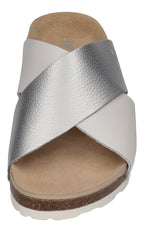 ROHDE Damenschuhe - Pantoletten ELBA 1713-89 - silber