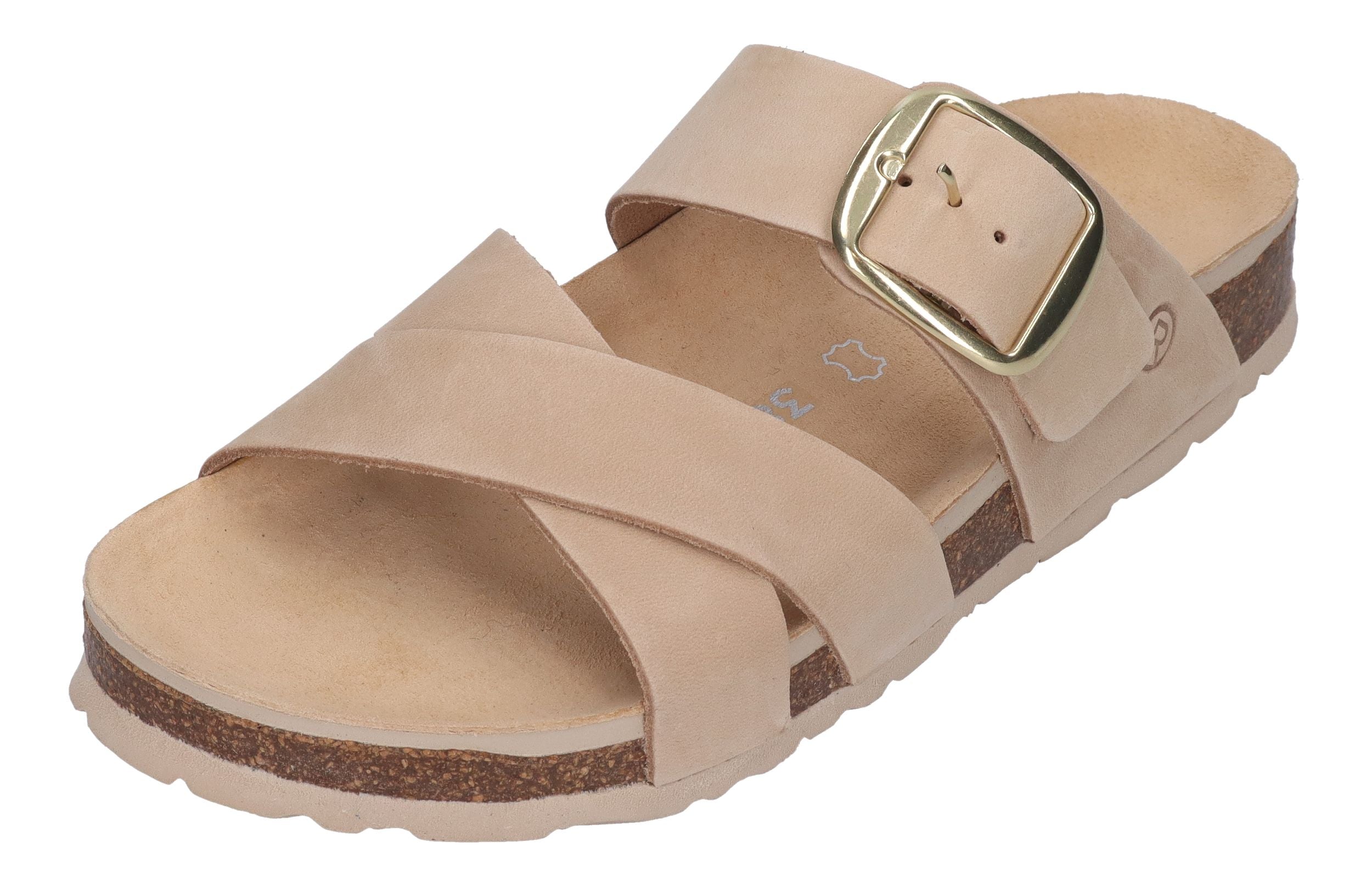 ROHDE Damenschuhe - Pantoletten ELBA 1715-16 - sahara