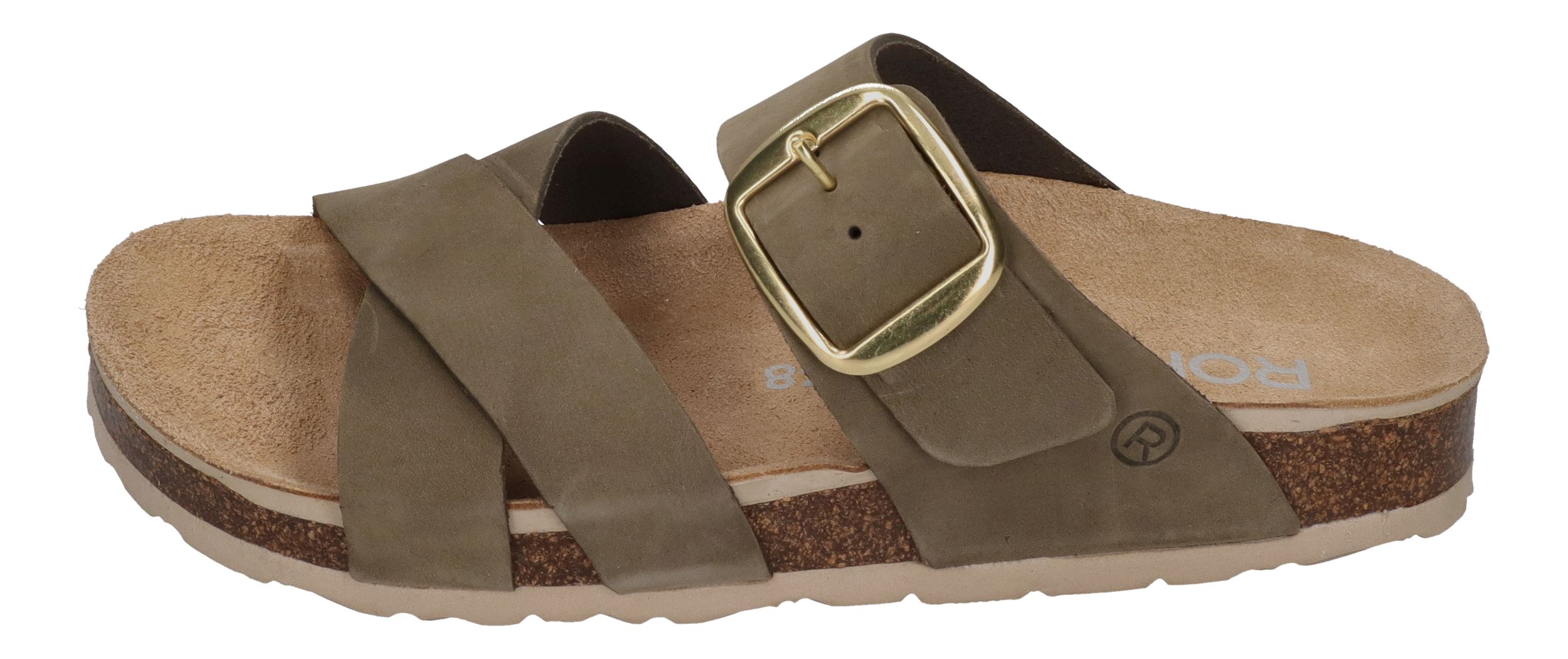 ROHDE Damenschuhe - Pantoletten ELBA 1715-61 - olive