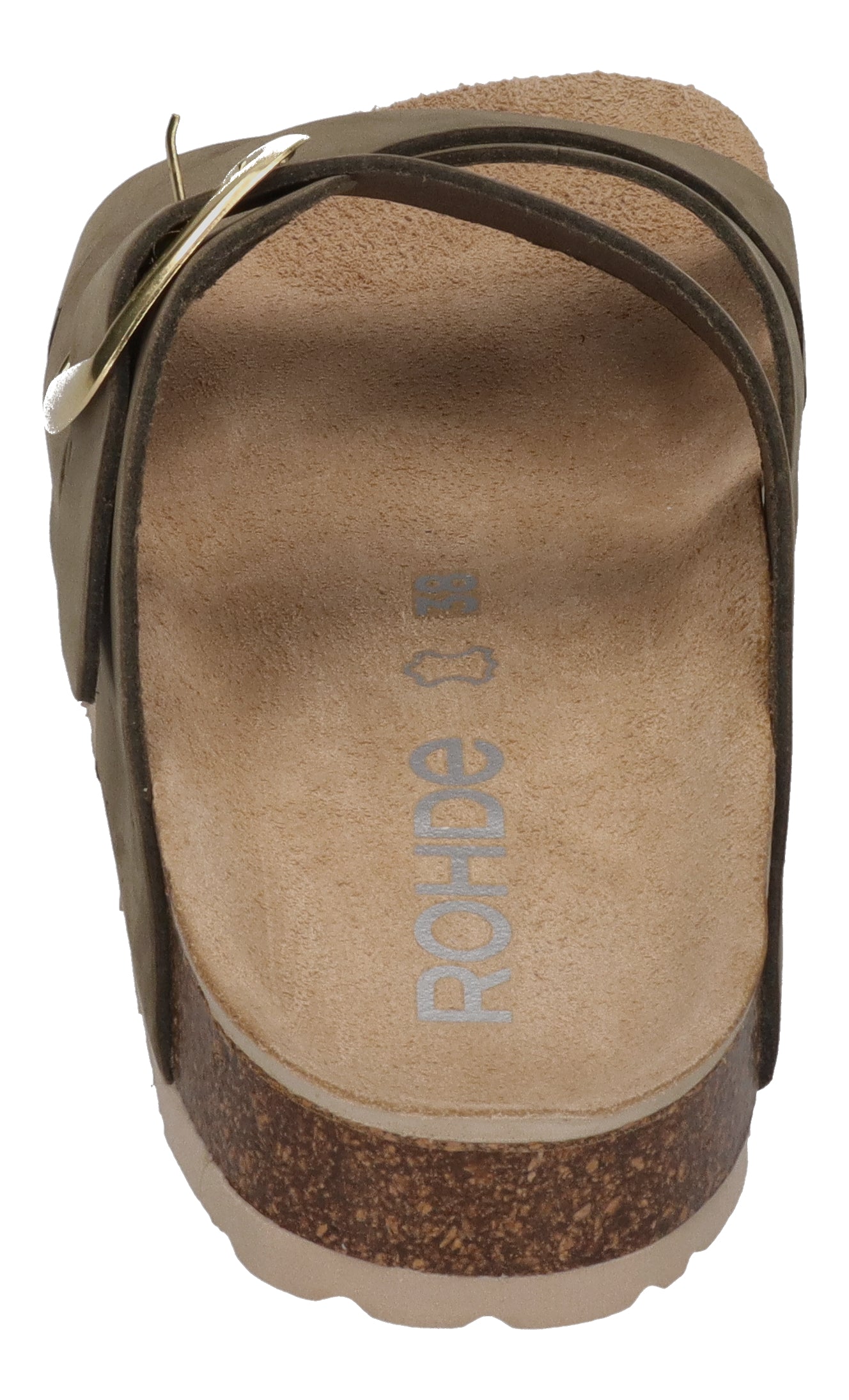 ROHDE Damenschuhe - Pantoletten ELBA 1715-61 - olive