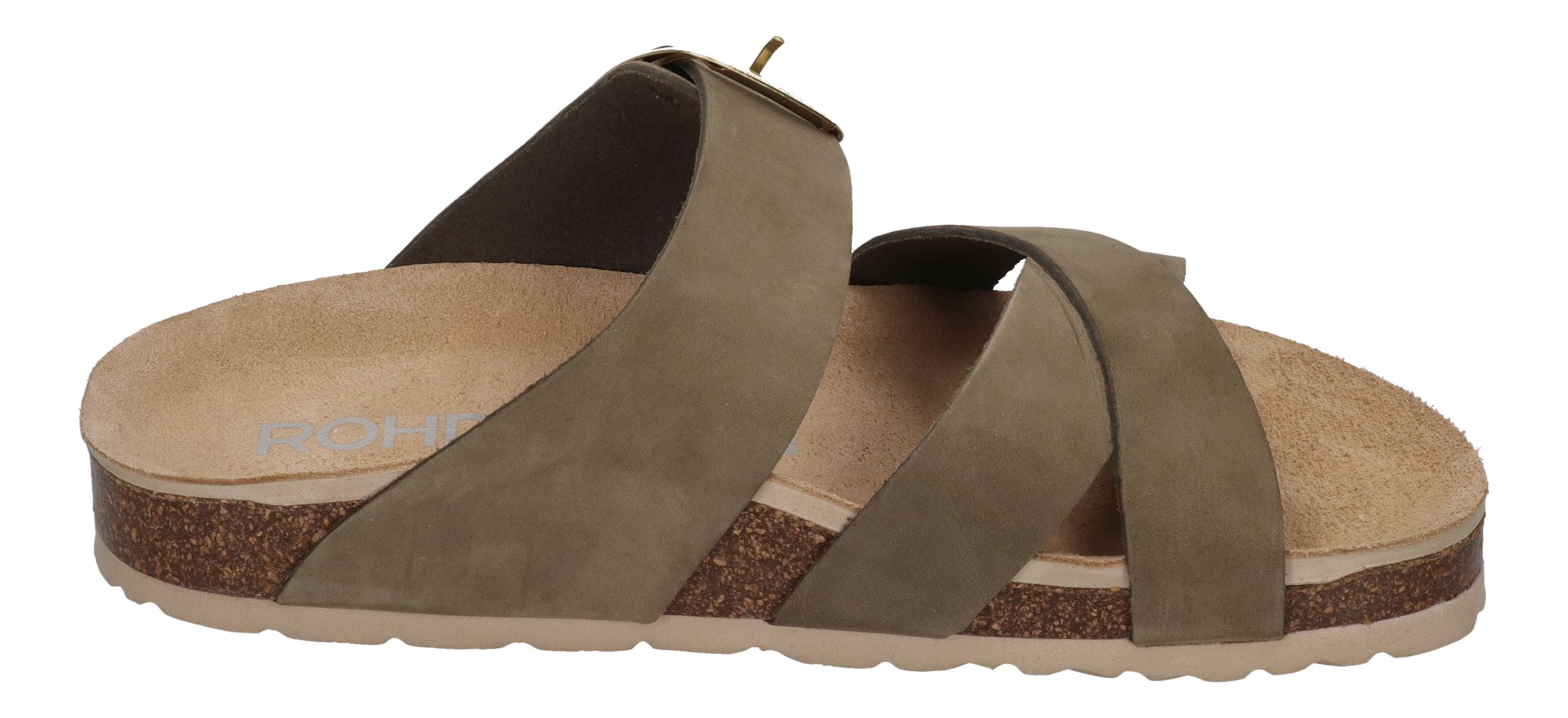 ROHDE Damenschuhe - Pantoletten ELBA 1715-61 - olive