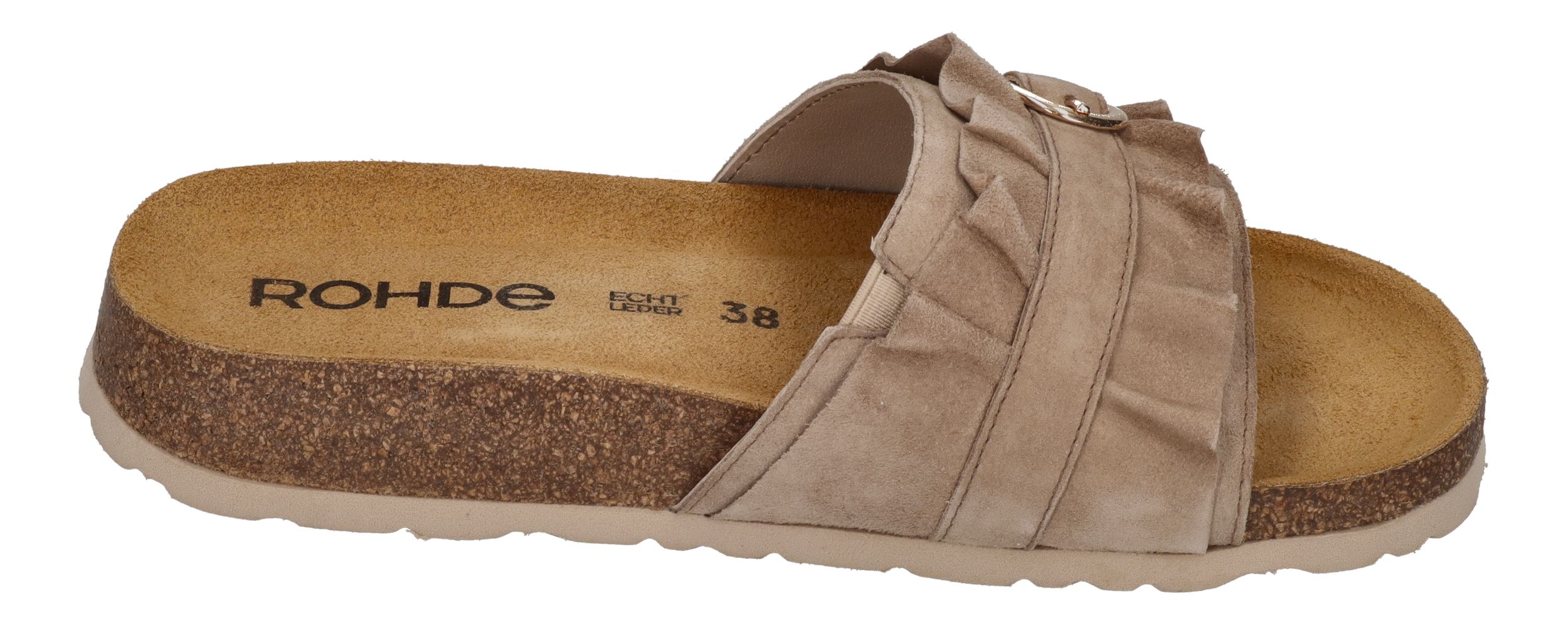 ROHDE Damenschuhe Pantoletten MILANO 1763-14 natur