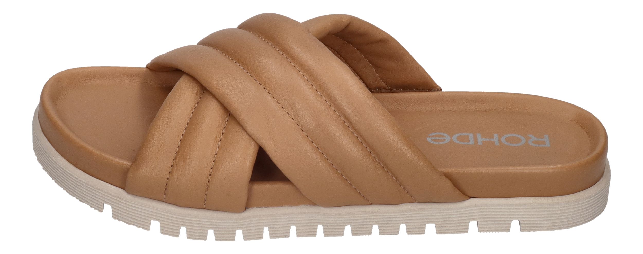 ROHDE Damenschuhe - Pantoletten PONZA 6302-74 - nuss