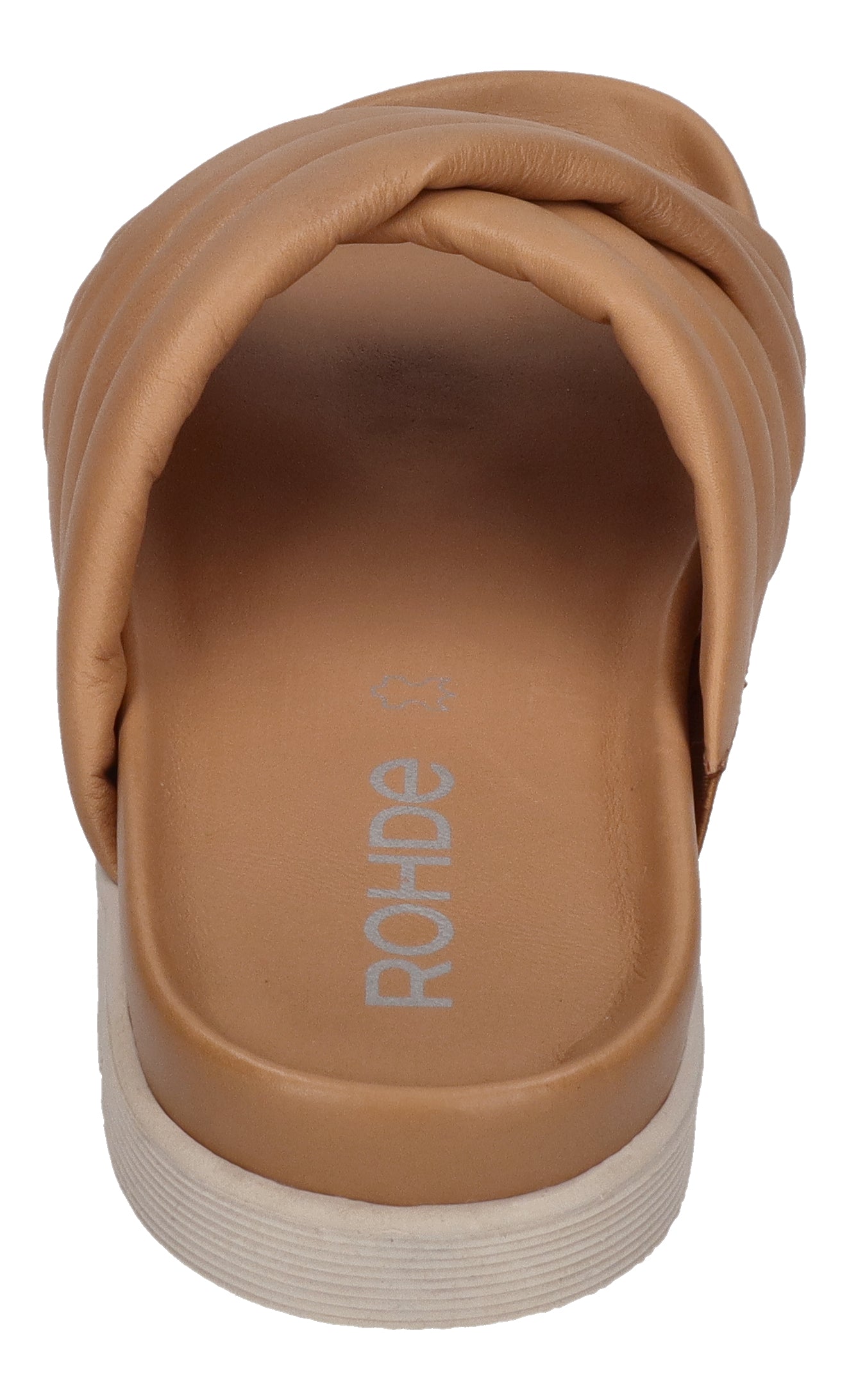 ROHDE Damenschuhe - Pantoletten PONZA 6302-74 - nuss