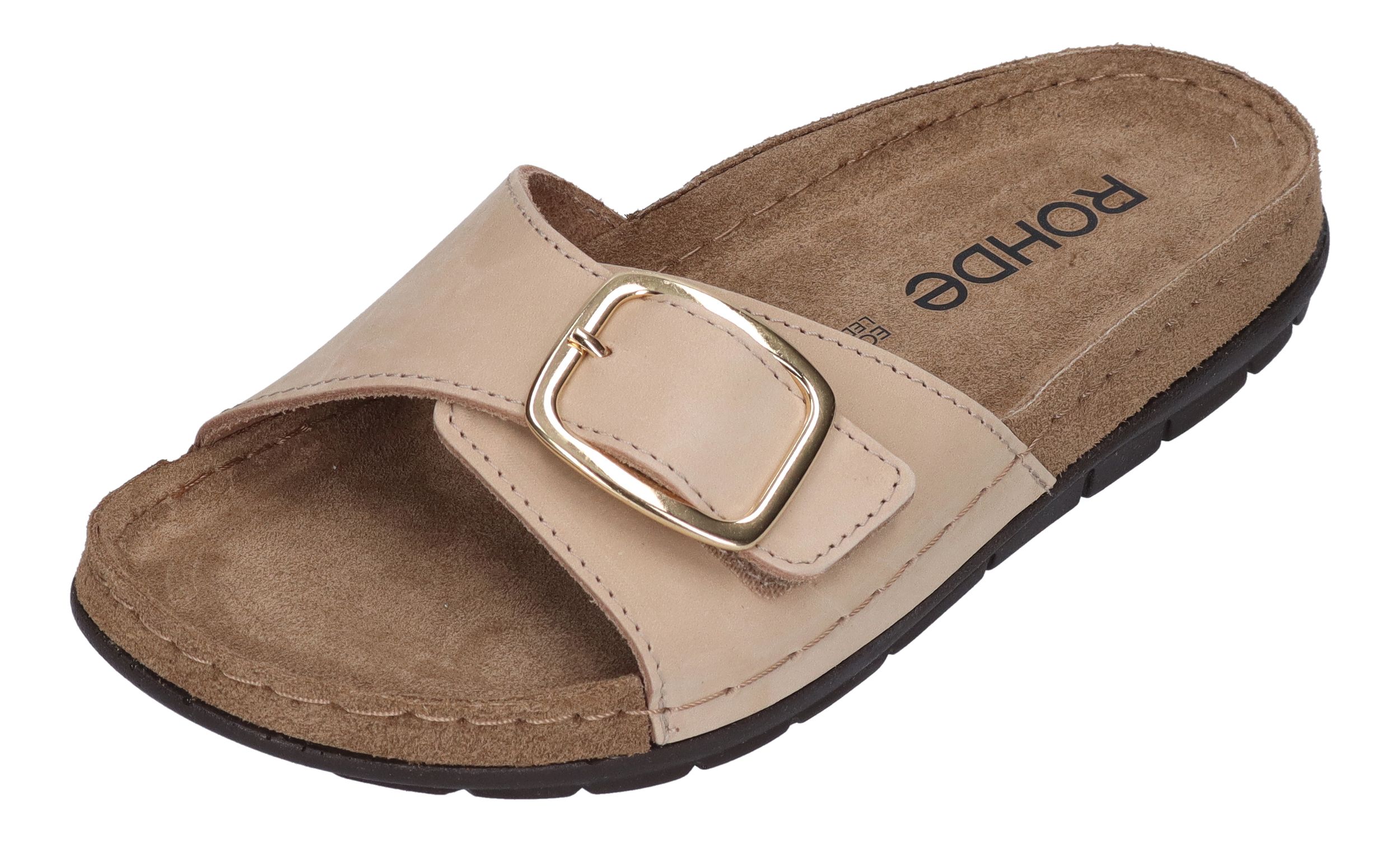 ROHDE Damenschuhe - Pantoletten RODIGO-D 5875 - sahara