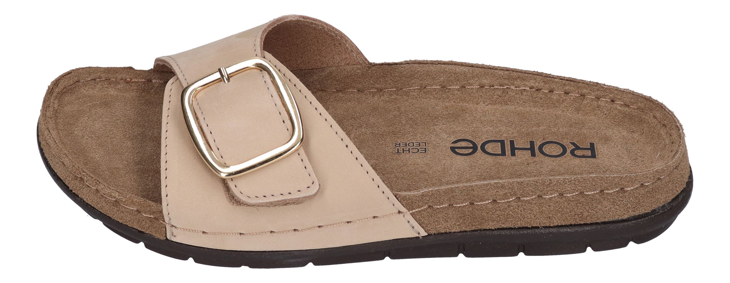 ROHDE Damenschuhe - Pantoletten RODIGO-D 5875 - sahara