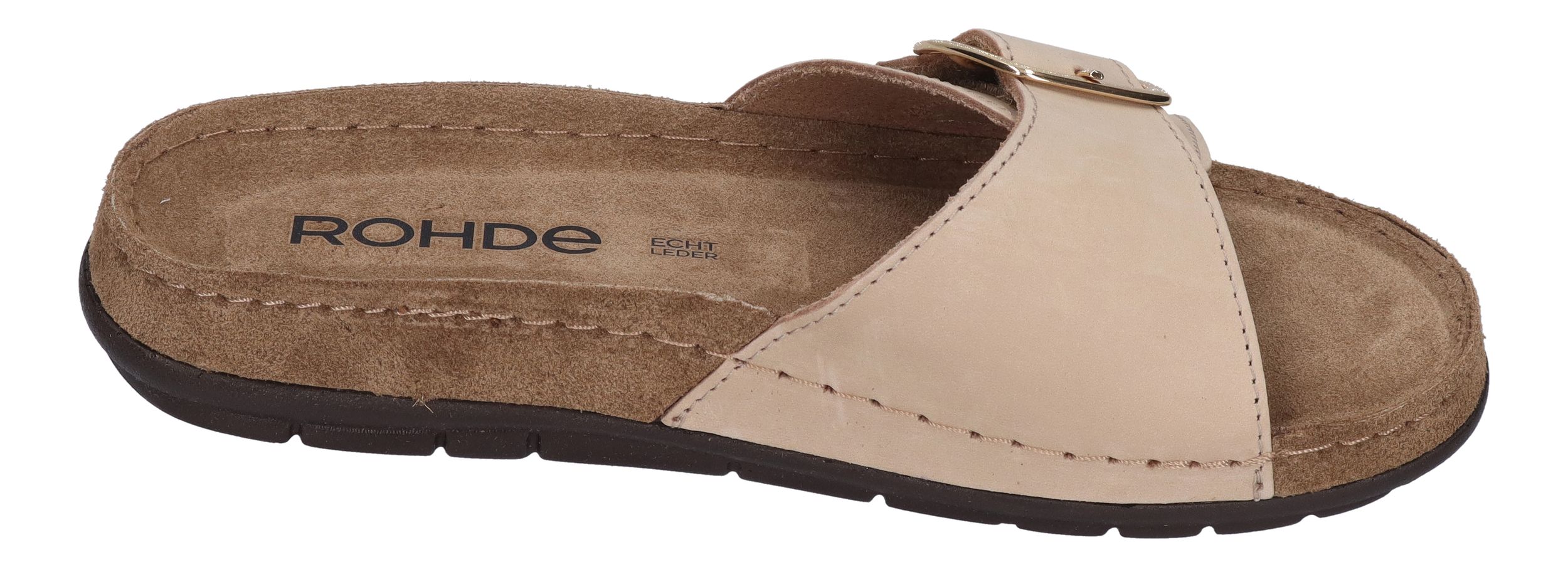 ROHDE Damenschuhe - Pantoletten RODIGO-D 5875 - sahara