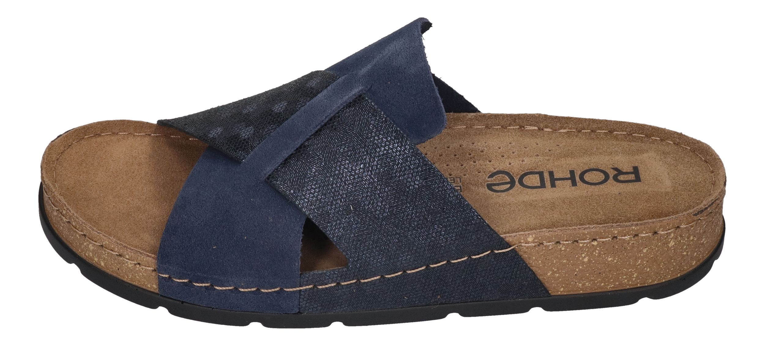 ROHDE Damenschuhe - Pantoletten SOAVE 5410-55 - jeans