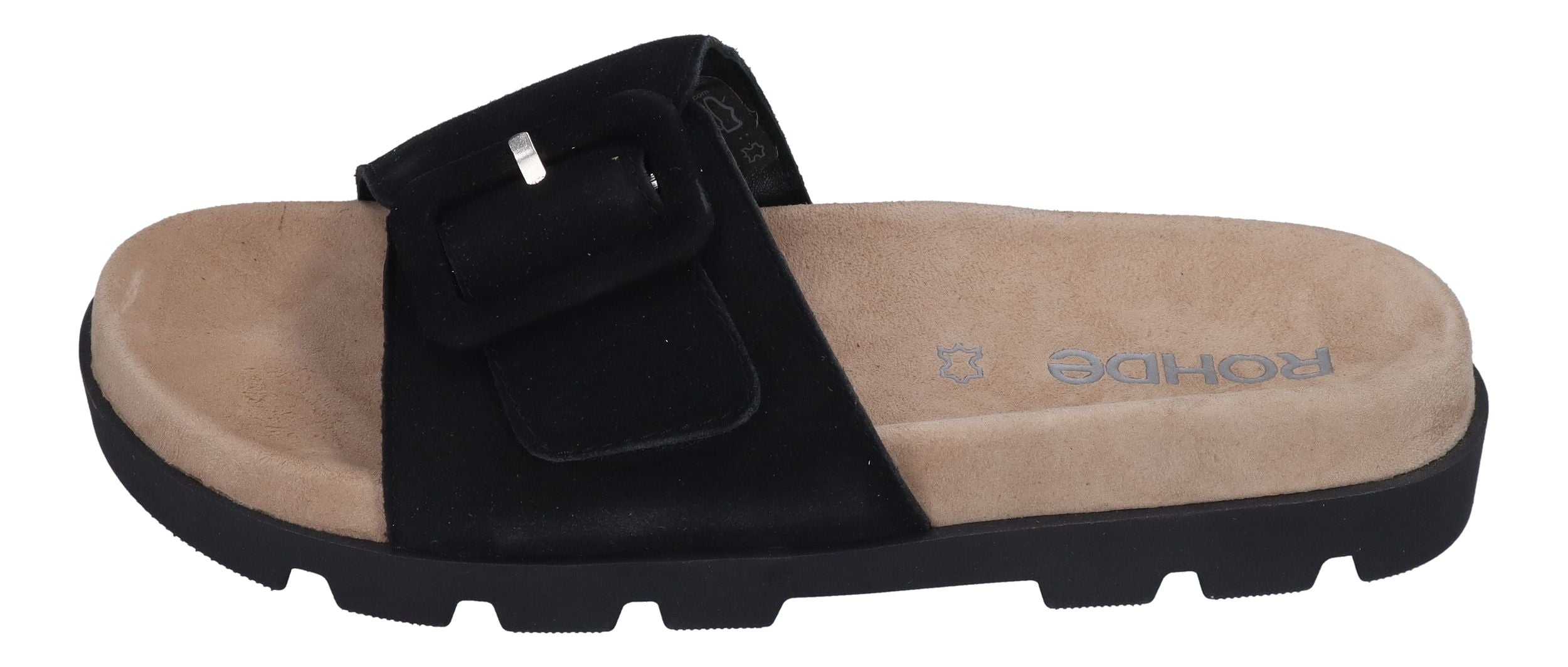ROHDE Damenschuhe - Pantoletten VENEZIA 6311 - schwarz