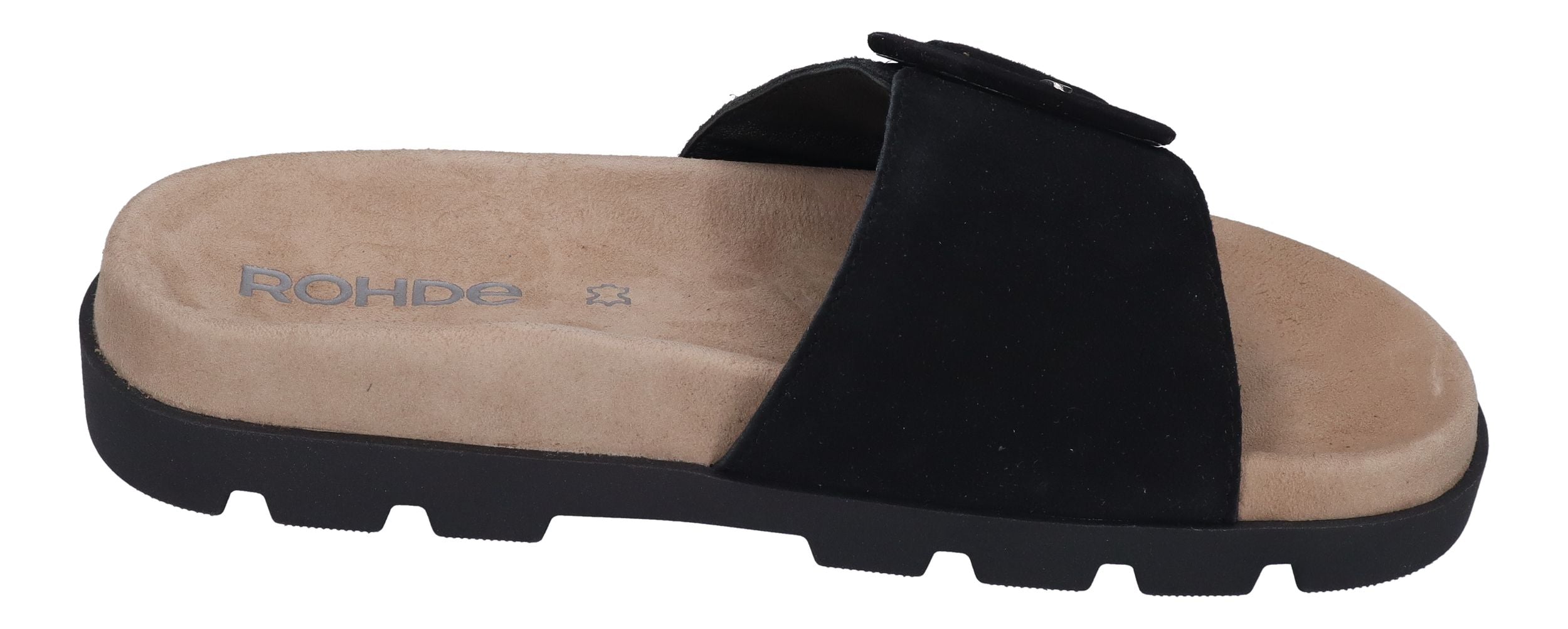 ROHDE Damenschuhe - Pantoletten VENEZIA 6311 - schwarz