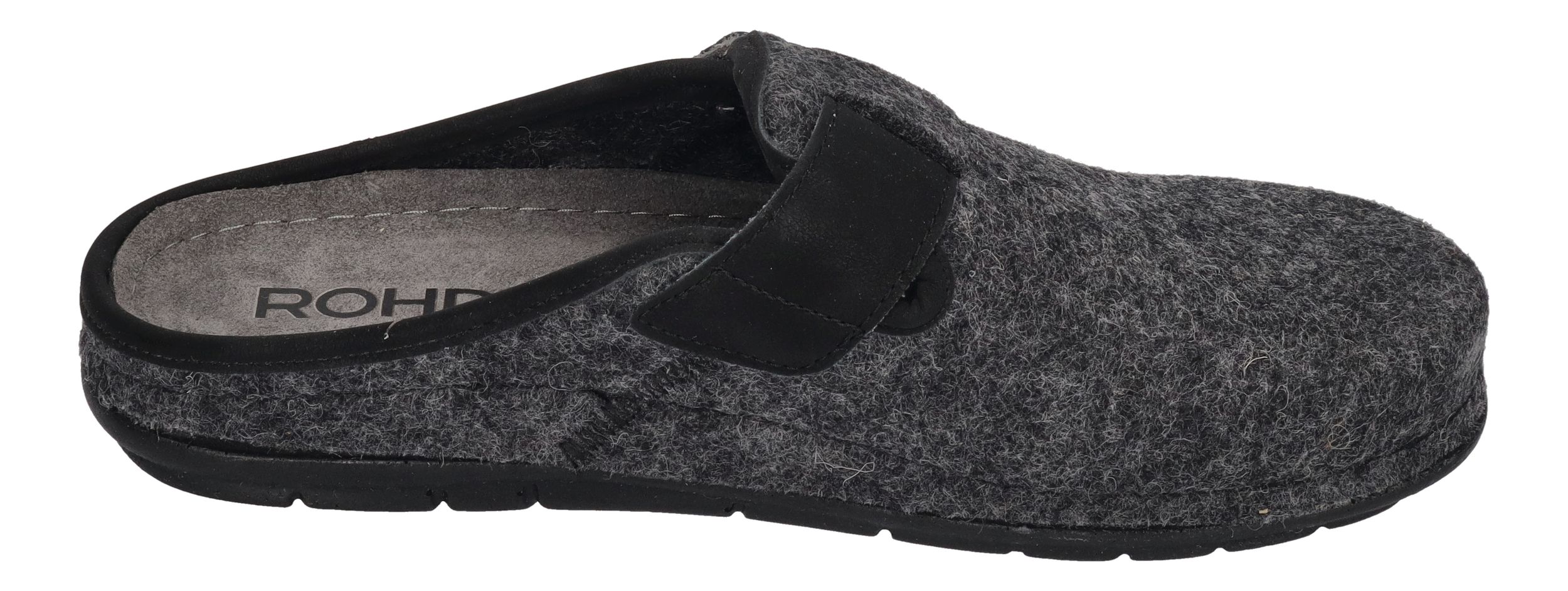 ROHDE Herren - Pantoletten RODIGO-H 6741-90 schwarz