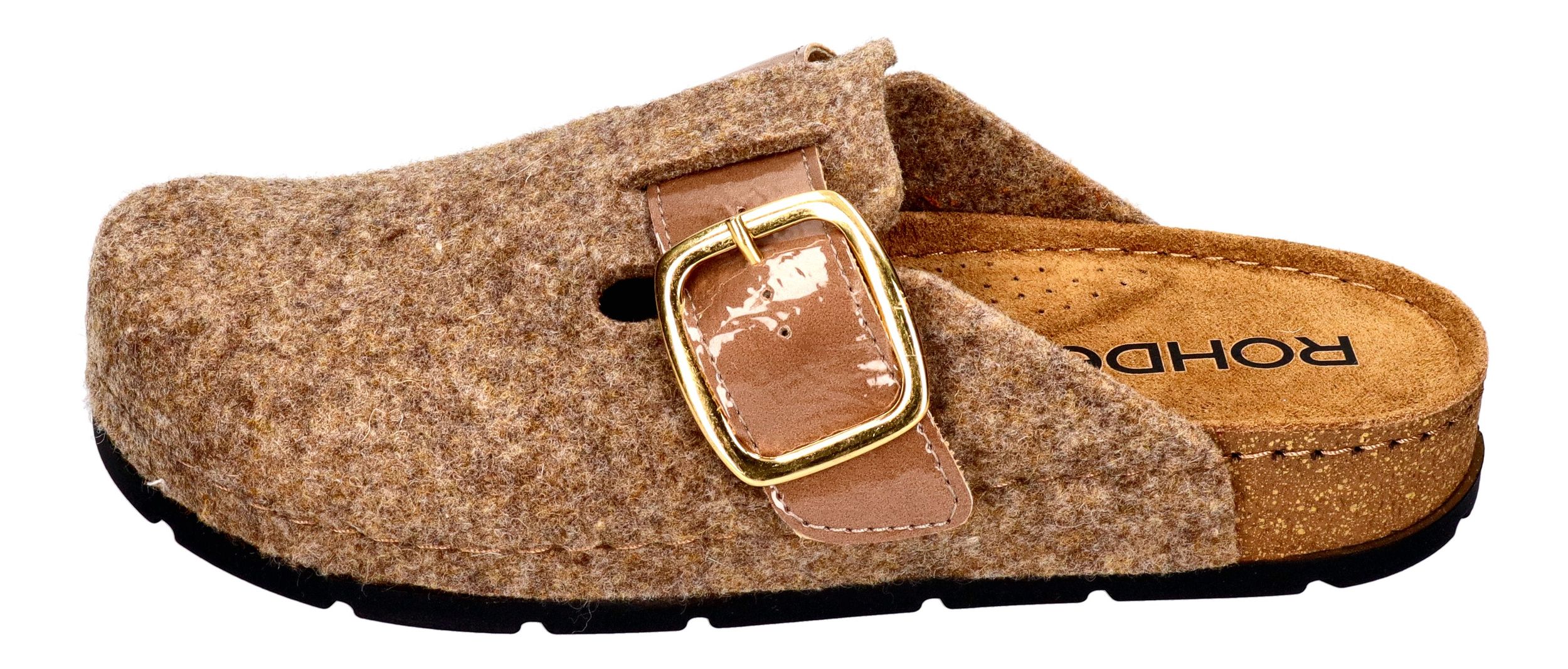 ROHDE Damenschuhe - Pantoletten D SOAVE 6012-17 leinen