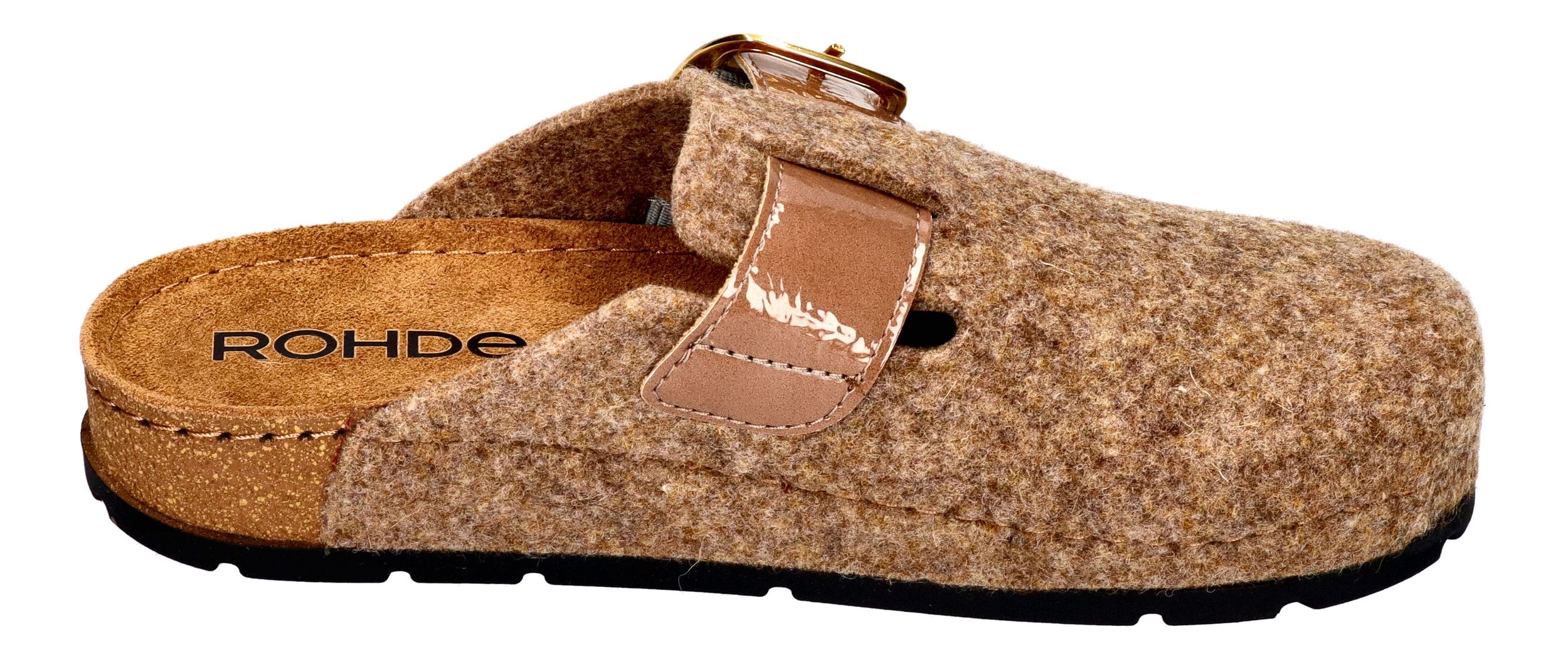 ROHDE Damenschuhe - Pantoletten D SOAVE 6012-17 leinen