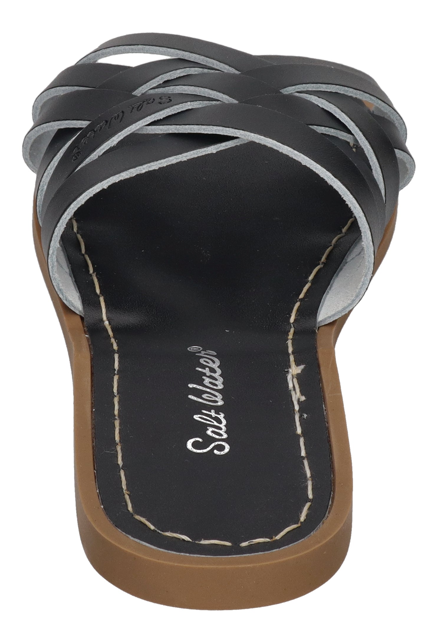SALT WATER SANDALS - Pantoletten RETRO SLIDE 6606 black
