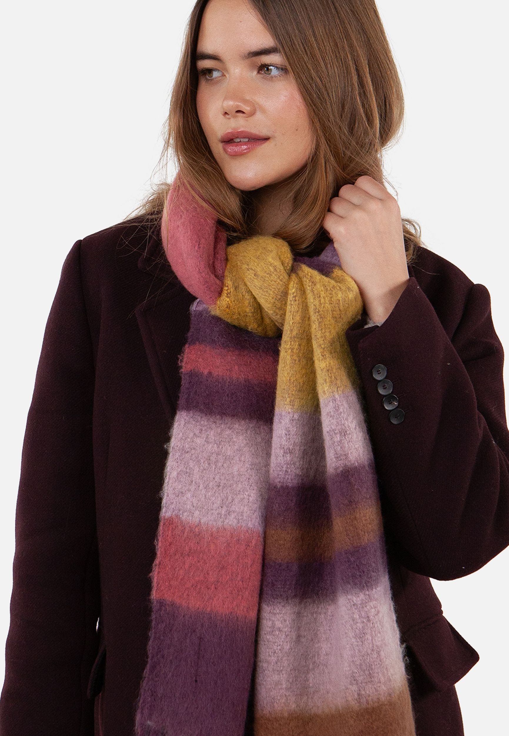 BARTS Damenschal Scarf ELUZABETH aubergine