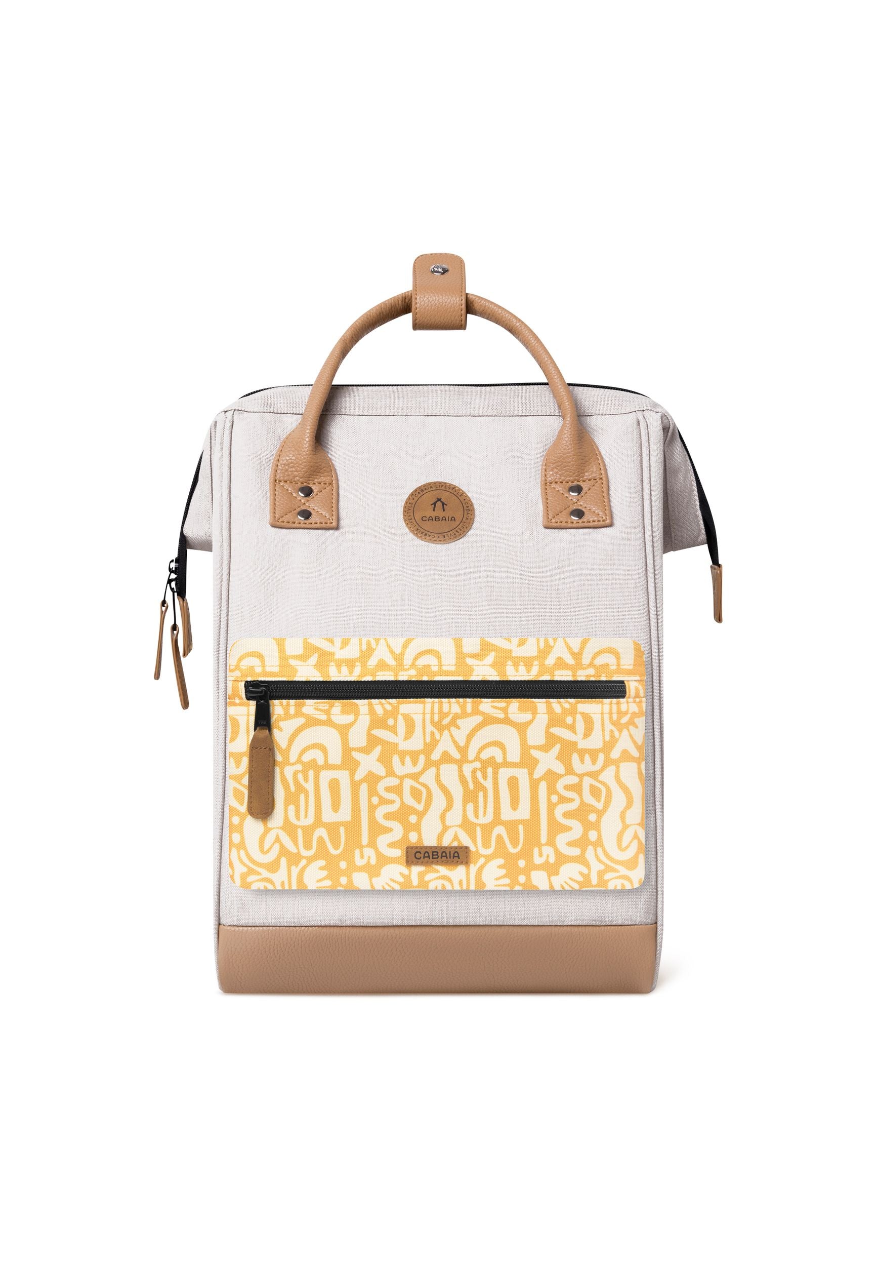 CABAIA Rucksack Adventurer AREQUIPA Medium creme meliert