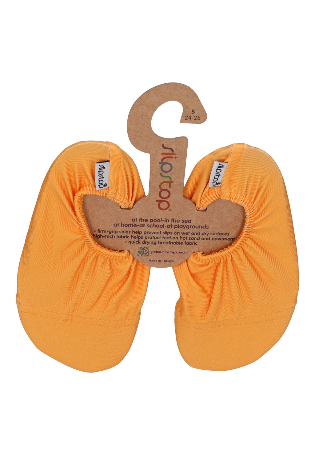 SLIPSTOP Kinder Hausschuhe Badeschuhe SEVILLE Gelb