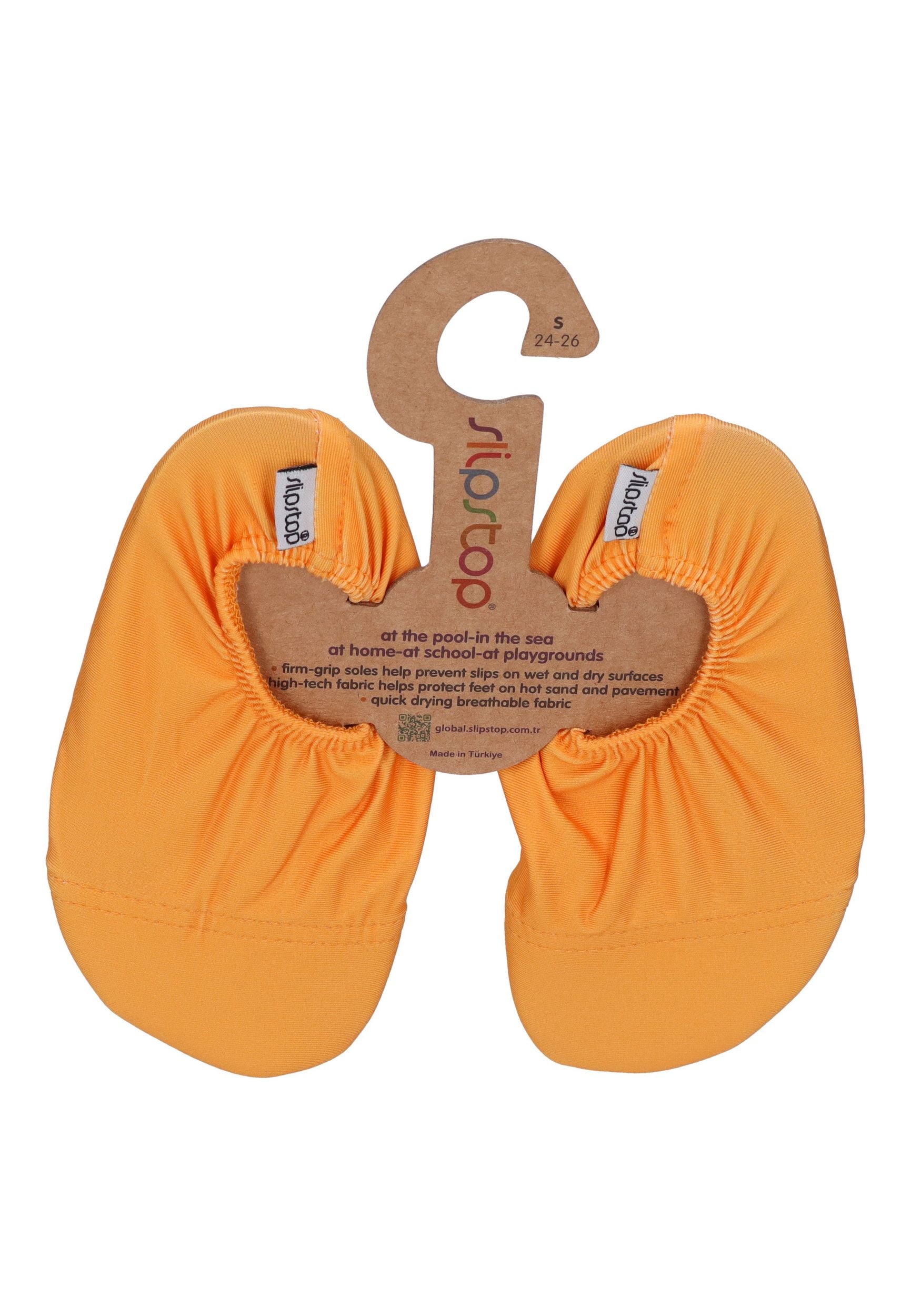 SLIPSTOP Kinder Hausschuhe Badeschuhe SEVILLE Gelb