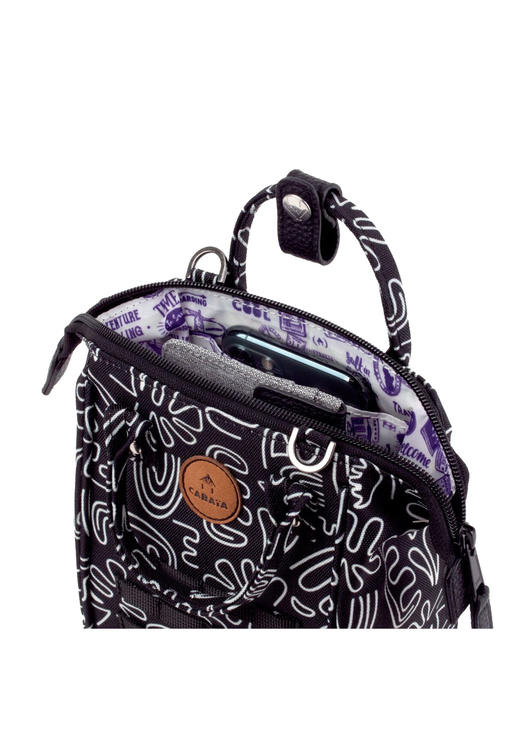 CABAIA Umhängetasche Nano Bag AMIENS schwarz