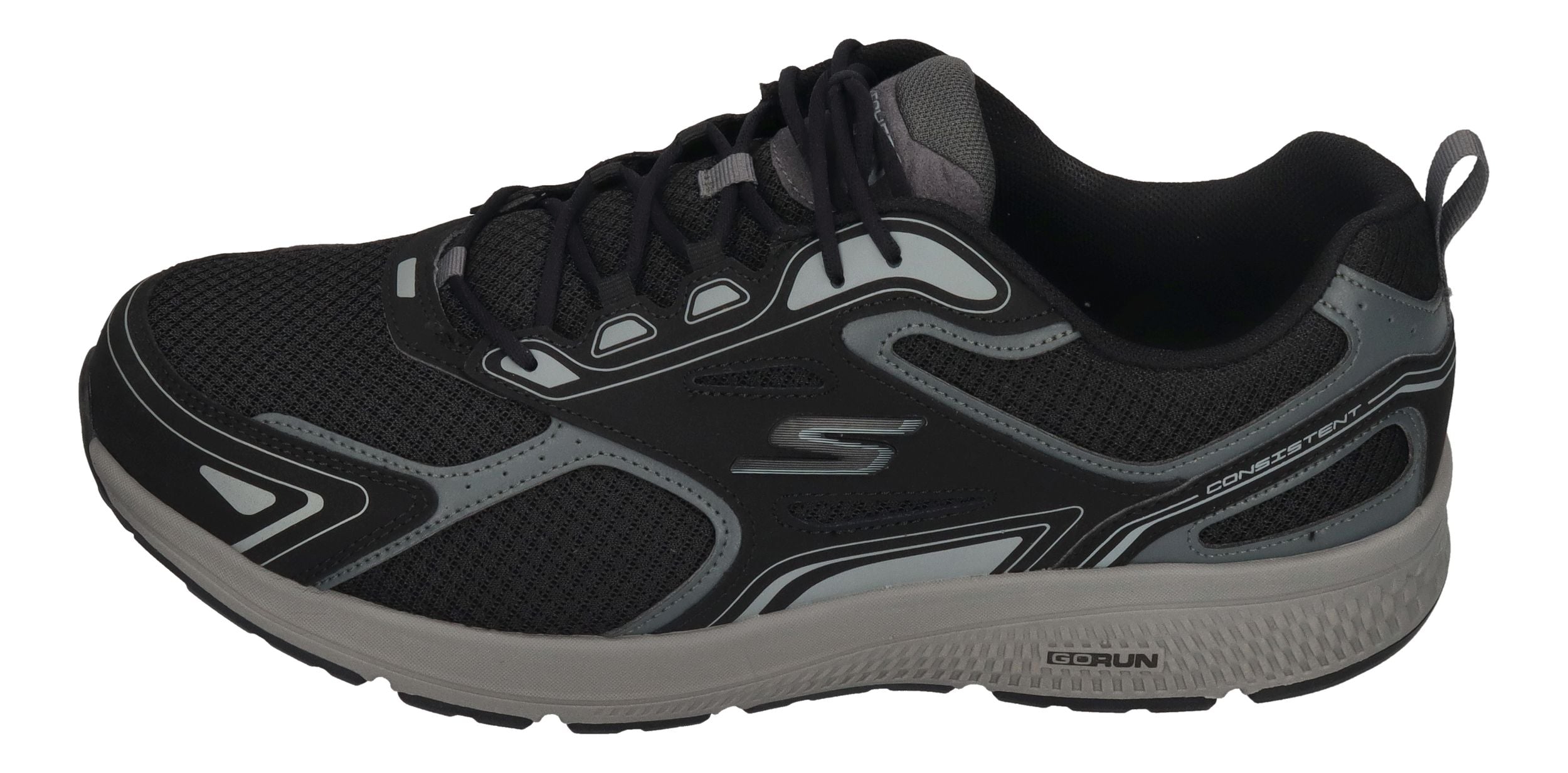 SKECHERS in Übergröße GoRun CONSISTENT 220034WW - BKGY