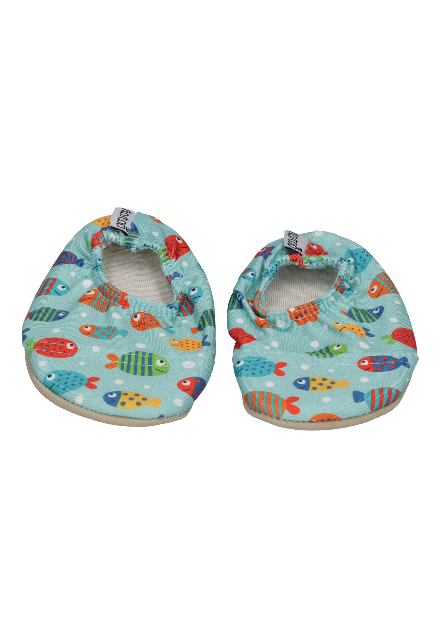 SLIPSTOP Kinder Hausschuhe Badeschuhe AQUARIUM green
