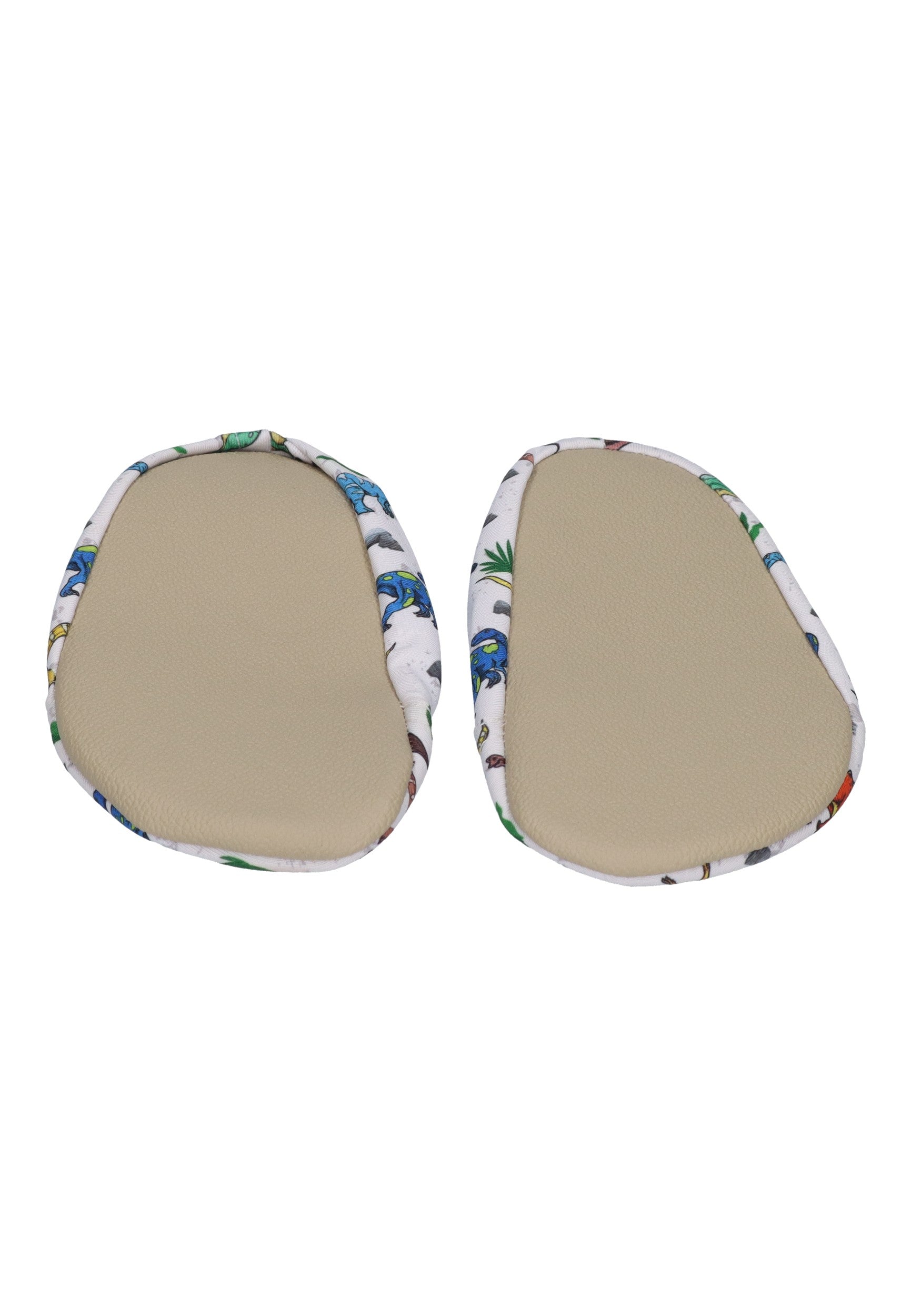 SLIPSTOP Kinder Hausschuhe Badeschuhe ARIZONA Dino white