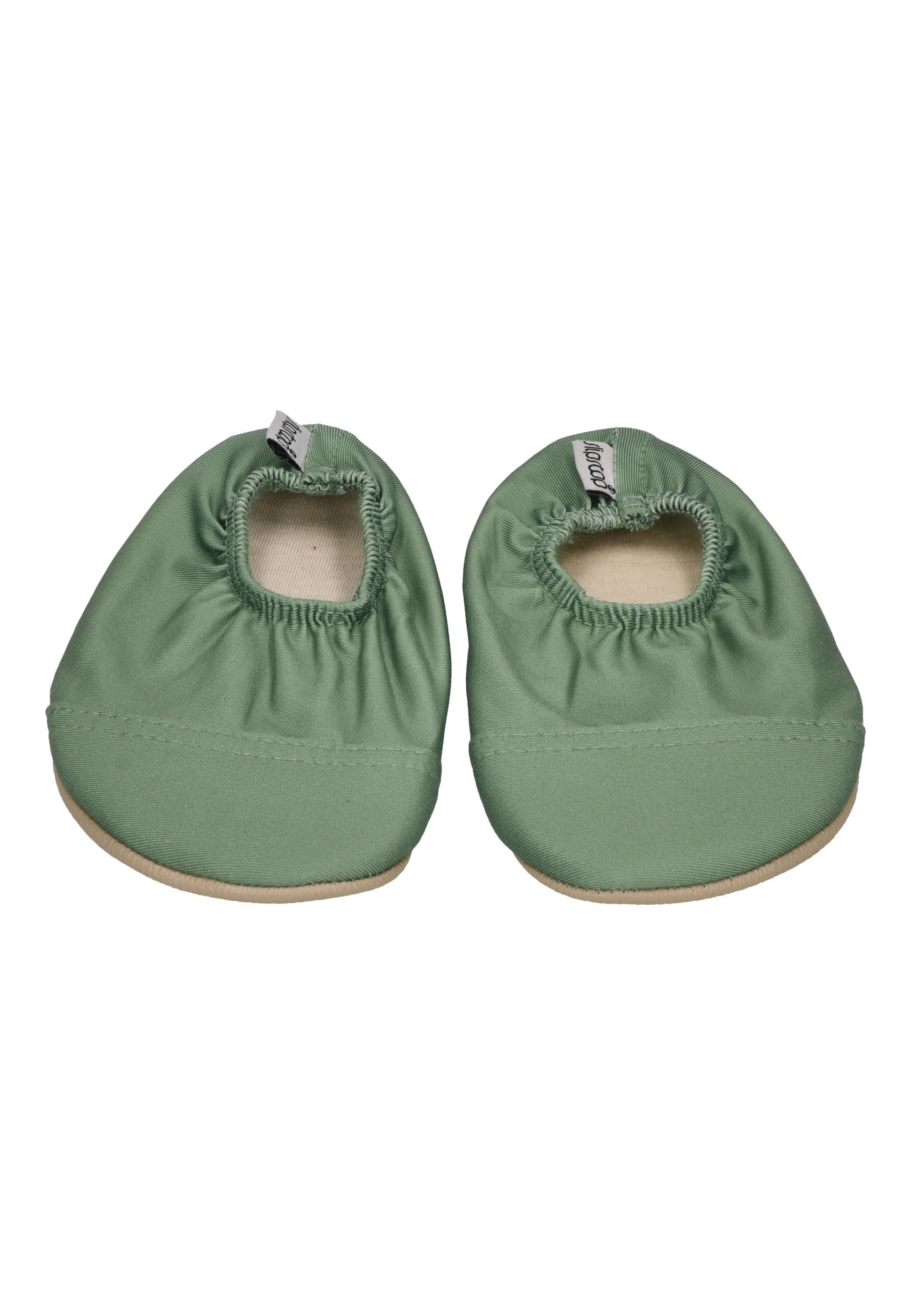 SLIPSTOP Kinder Hausschuhe Badeschuhe BASIL green