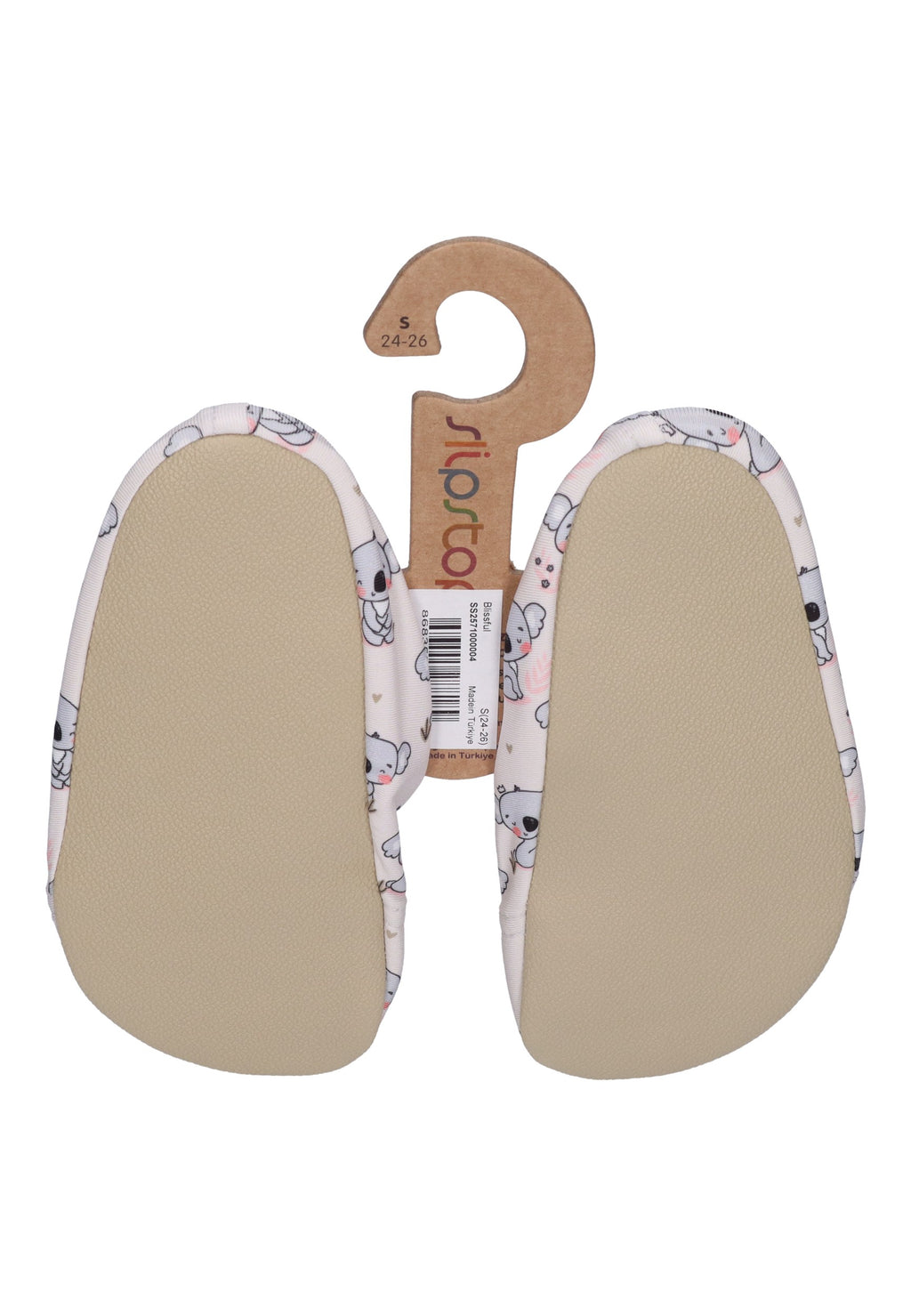 SLIPSTOP Kinder Hausschuhe Badeschuhe BLISSFUL Koalas hellrosa