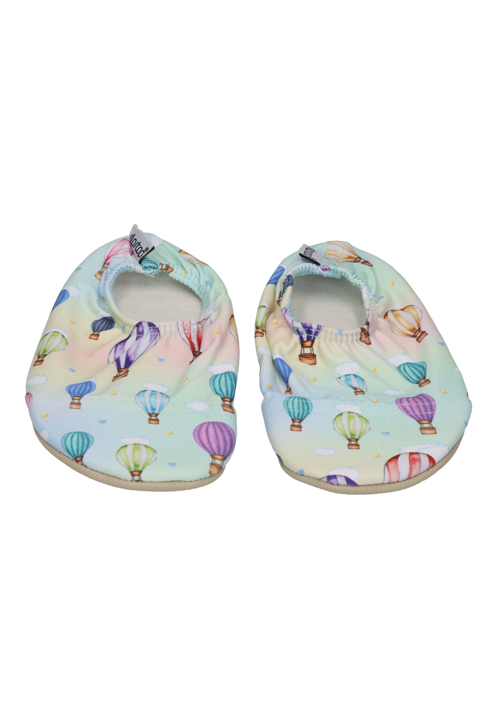 SLIPSTOP Kinder Hausschuhe Badeschuhe CAPPADOCIA Ballon rainbow