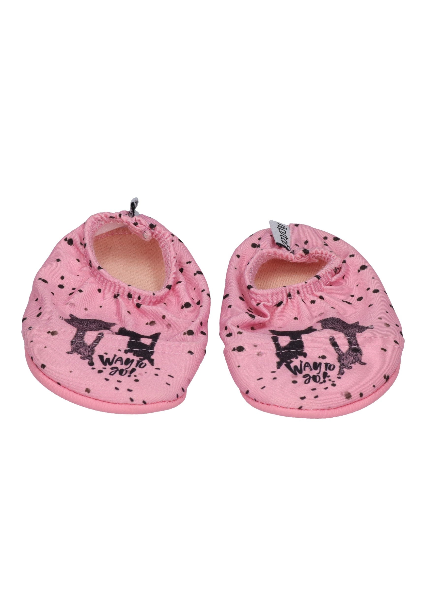 SLIPSTOP Kinder Hausschuhe Badeschuhe CAT WAY - Rosa