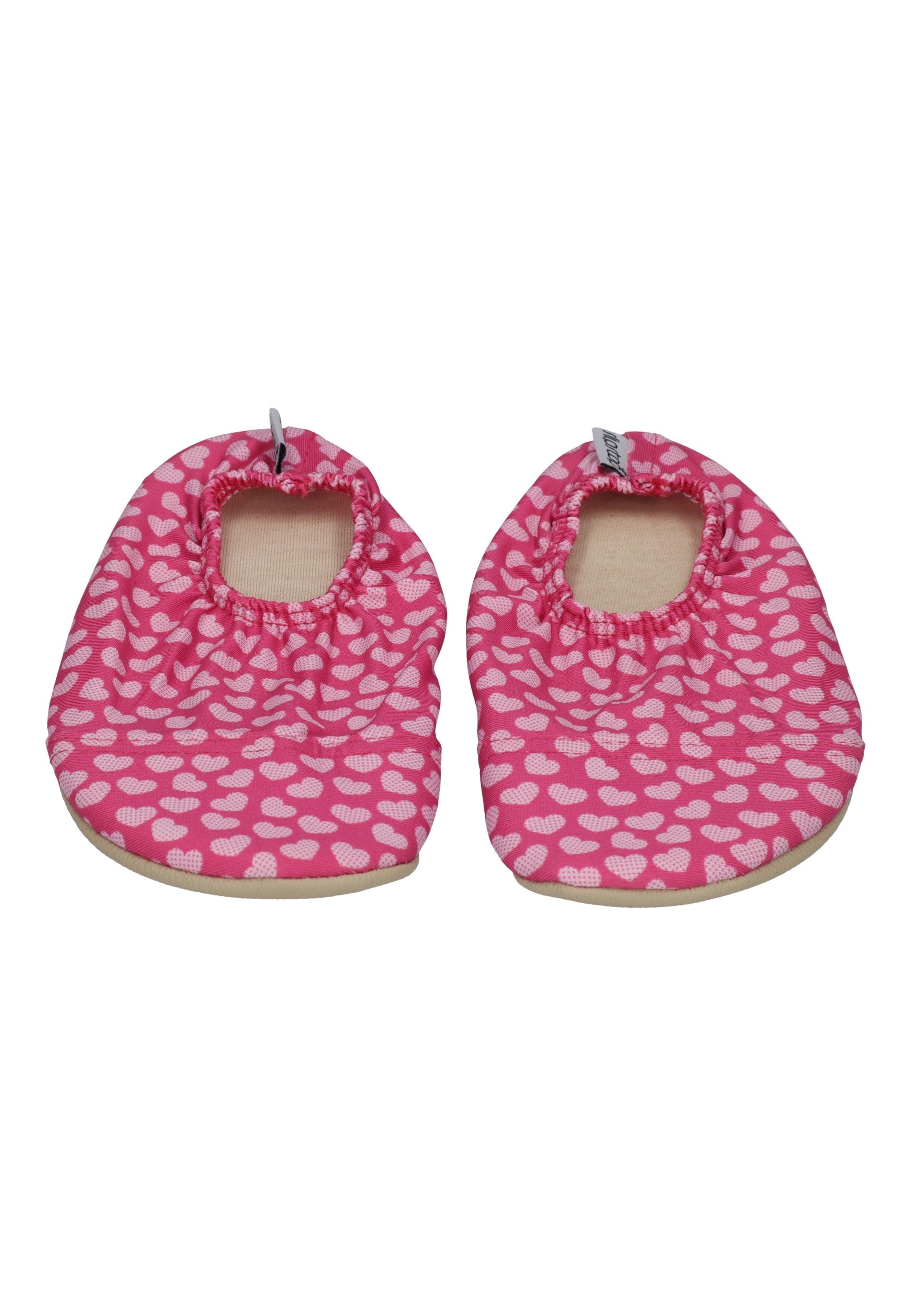 SLIPSTOP Kinder Hausschuhe Badeschuhe DREAM Herzchen rosa