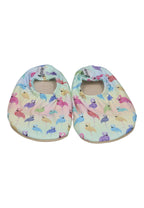 SLIPSTOP Kinder Hausschuhe Badeschuhe FLAMENCO Flamingos Bunt
