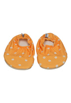 SLIPSTOP Kinder Hausschuhe Badeschuhe MARBELLA Blume yellow