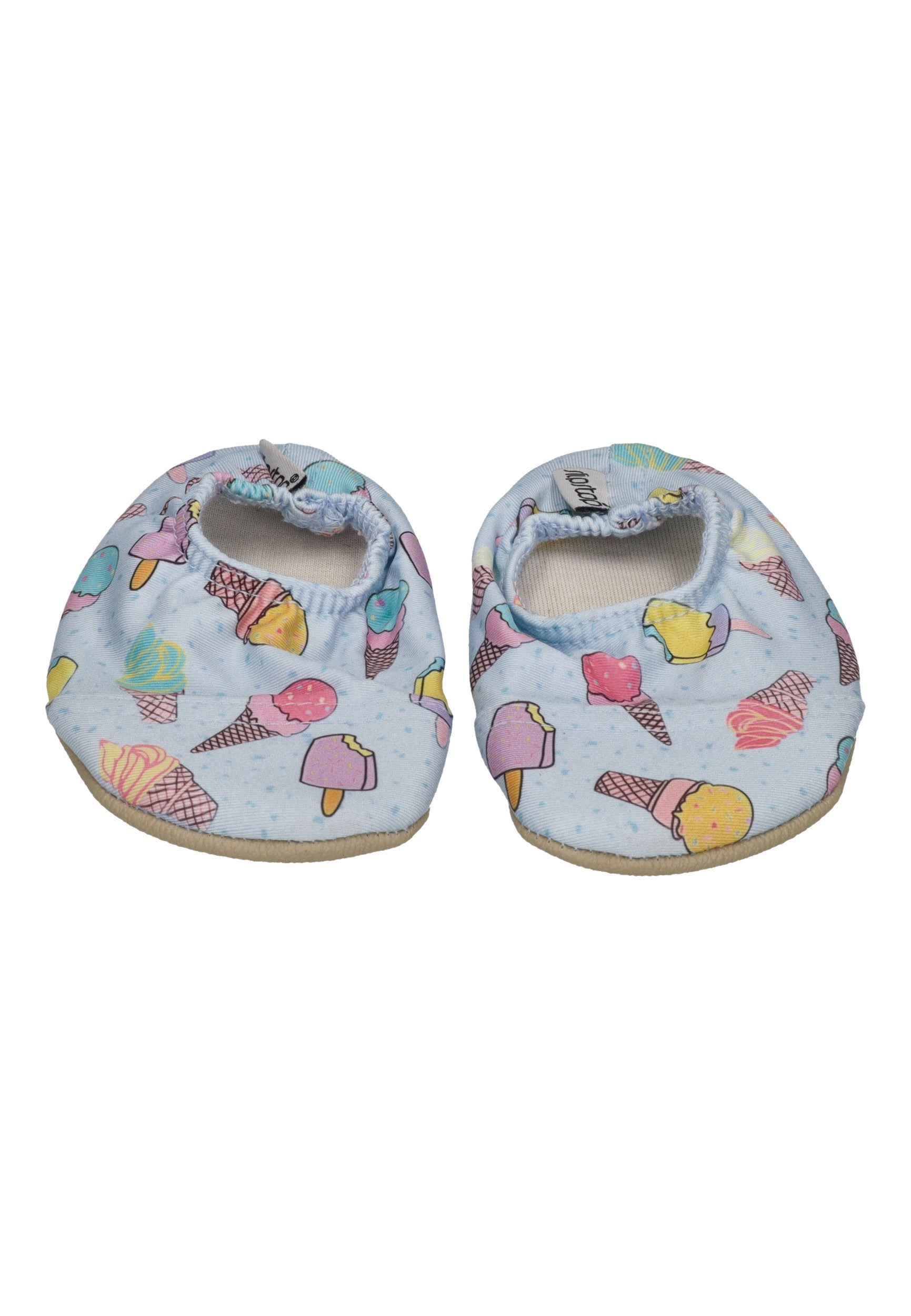 SLIPSTOP Kinder Hausschuhe Badeschuhe PAGATO Eistüten blue
