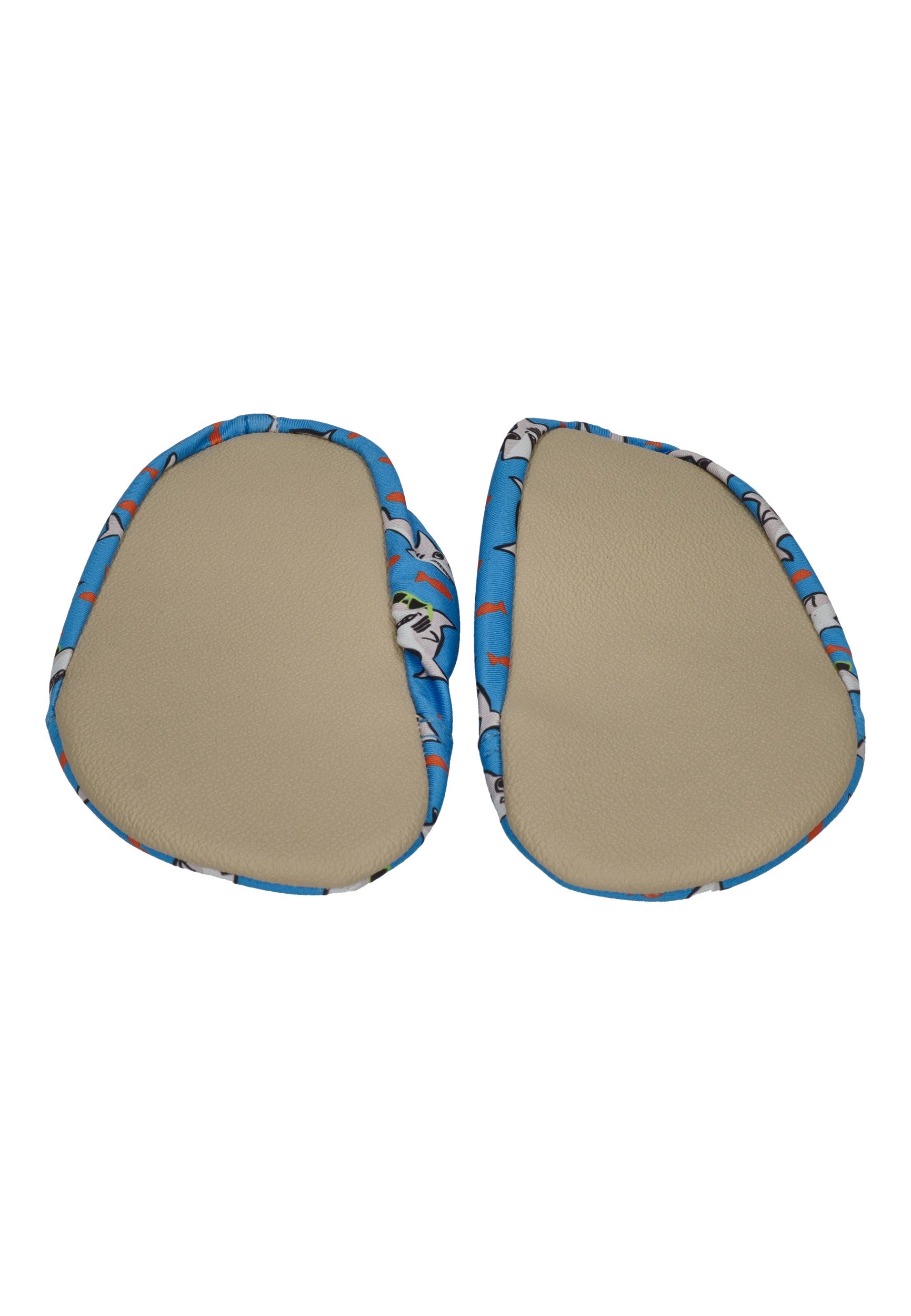 SLIPSTOP Kinder Hausschuhe Badeschuhe POSSEIDON Hai blue